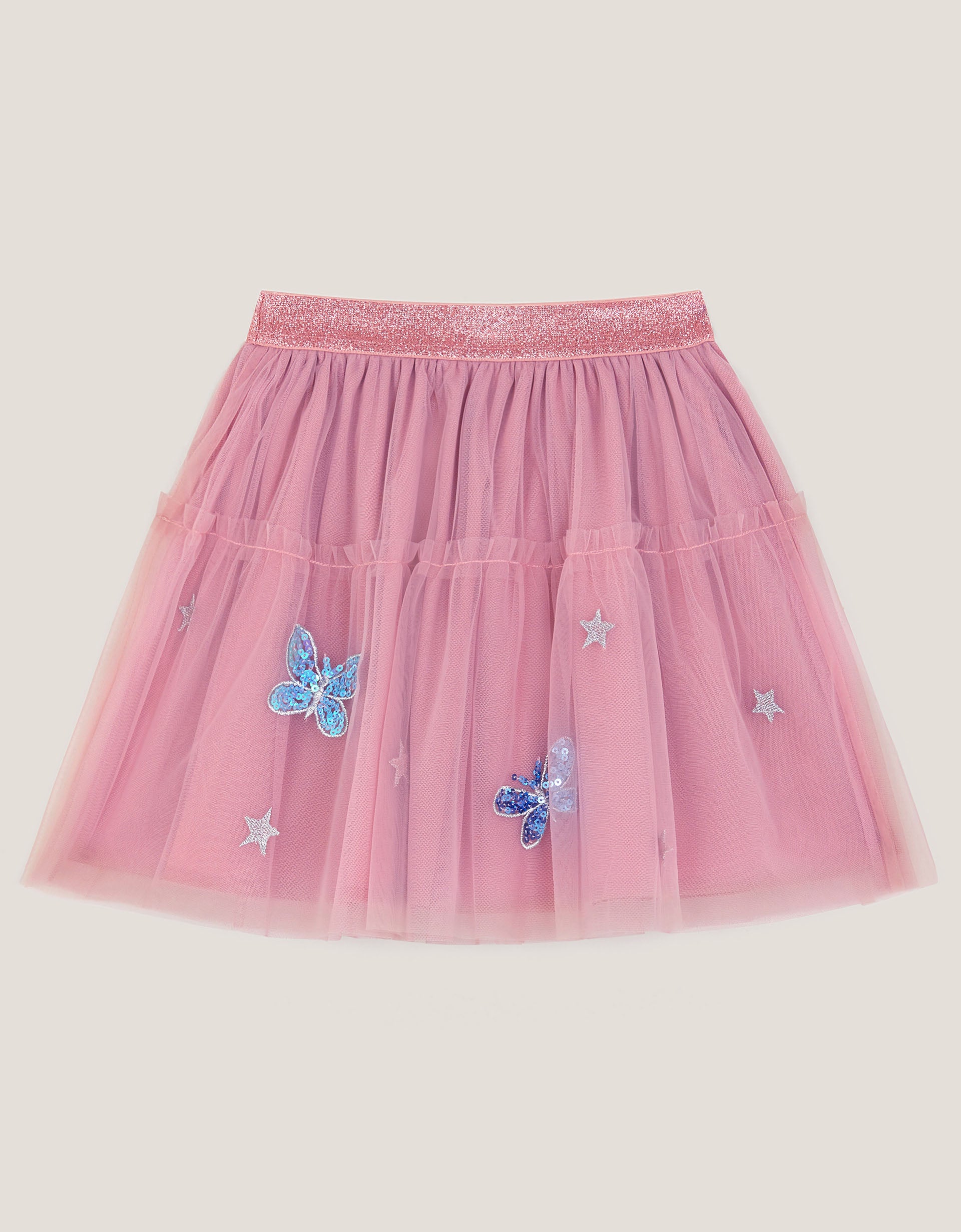 SUKNJA - ENCHANTED MESH EMB SKIRT