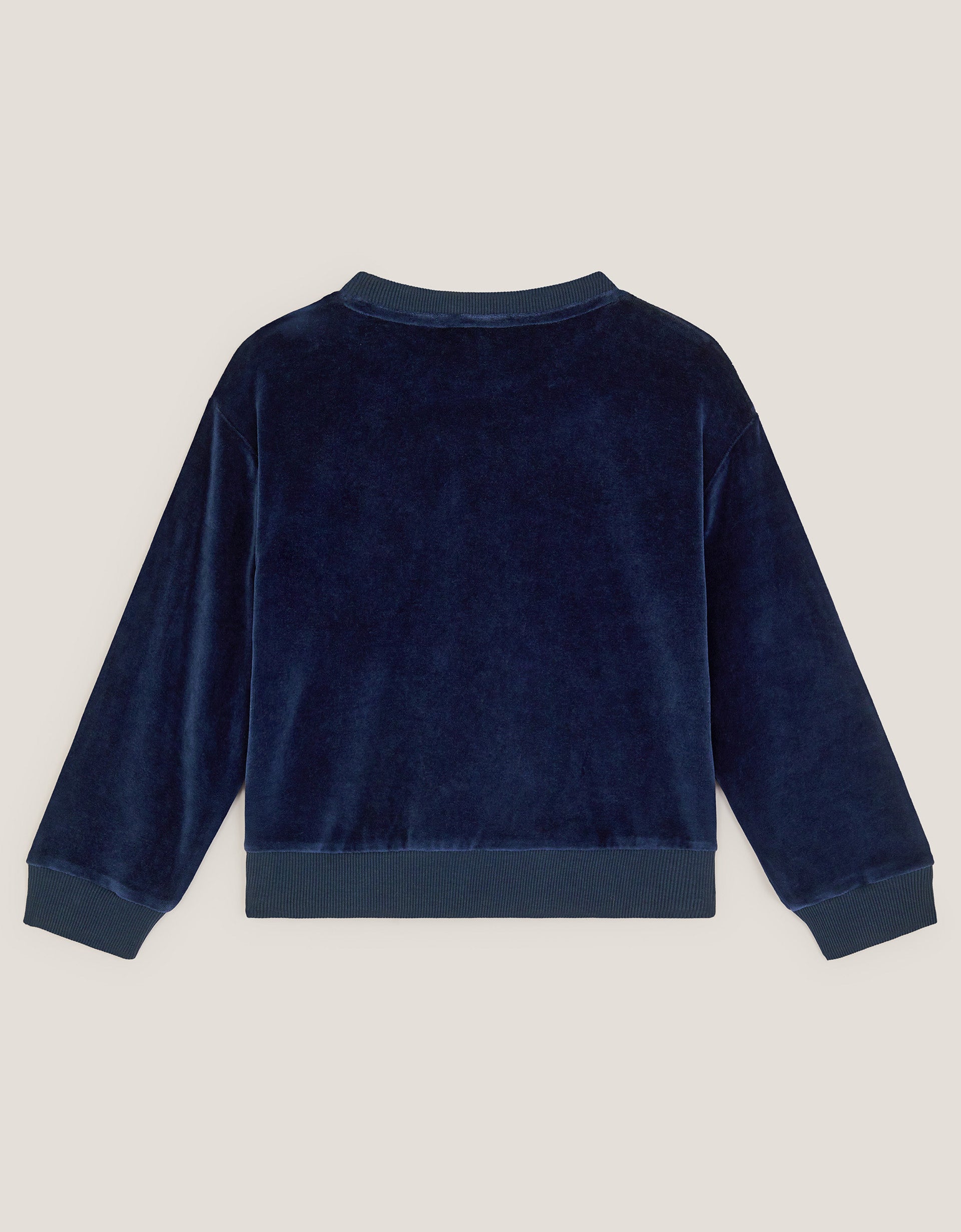 DUKS - BTTFLY EMB VLR SWEAT TOP