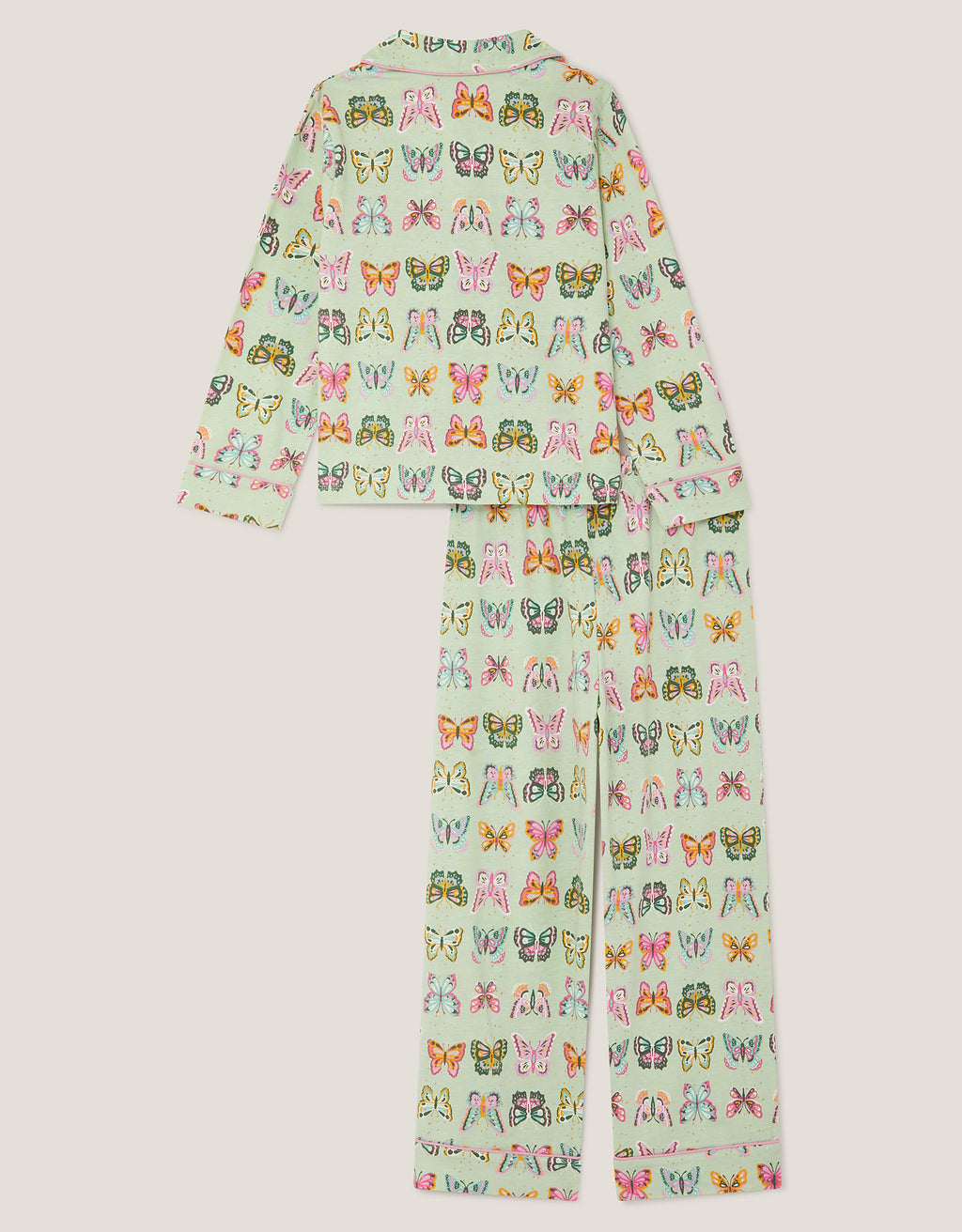PIDZAMA - JERSEY BUTTERFLY AOP PJ