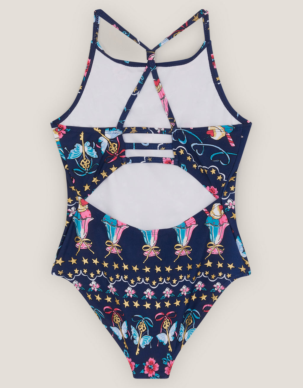 KUPACI KOSTIM - ICE CREAM PRINT SWIMSUIT