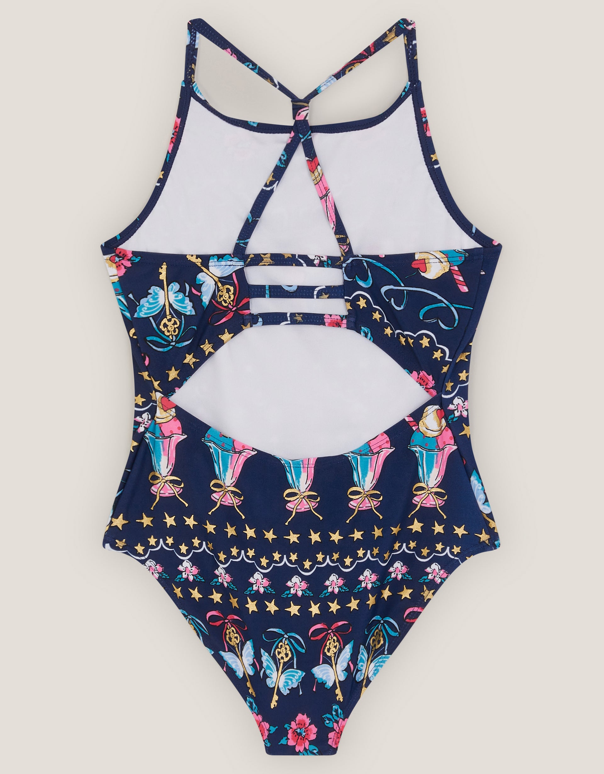 KUPACI KOSTIM - ICE CREAM PRINT SWIMSUIT