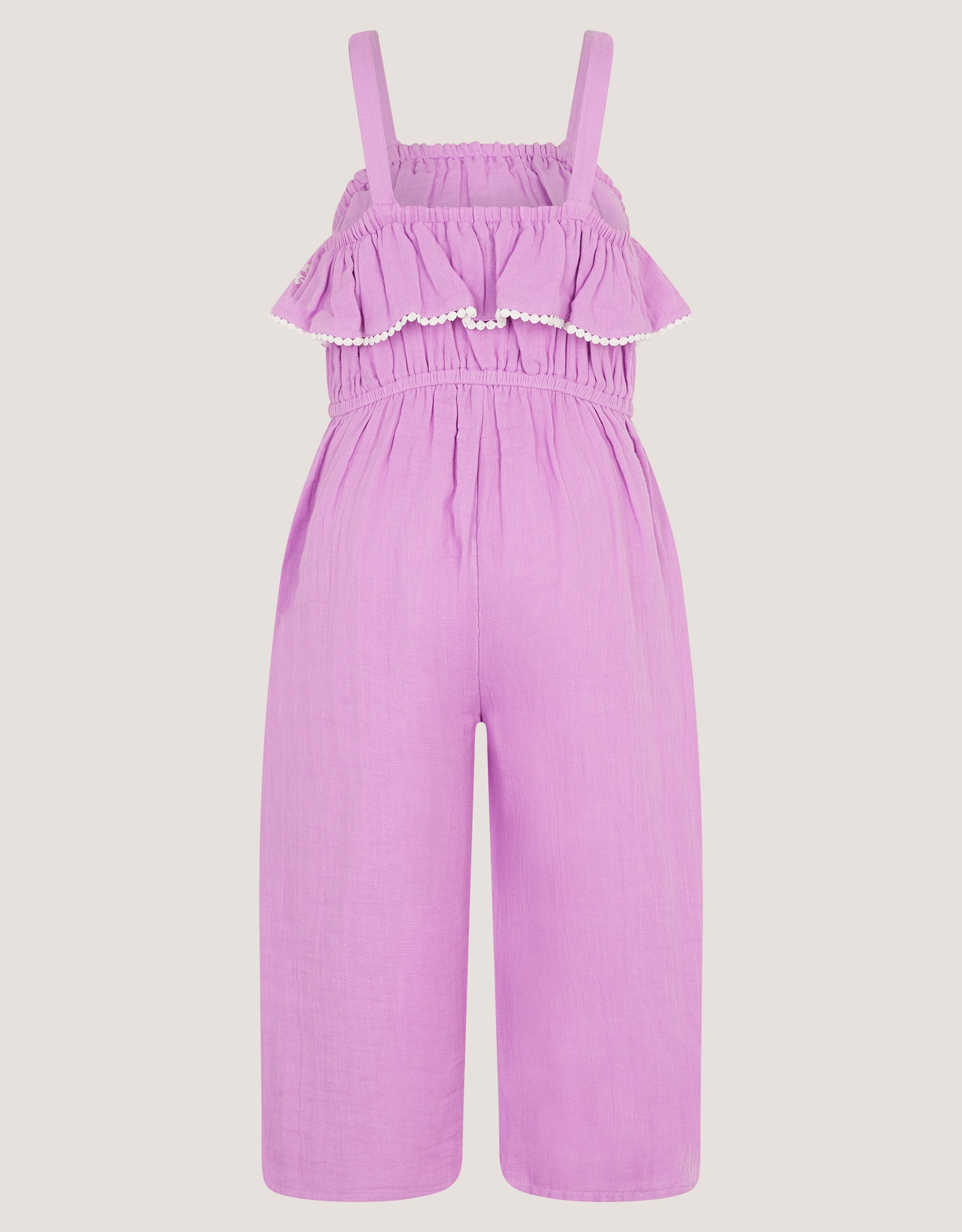 KOMBINEZON - LILAC EMB JUMPSUIT