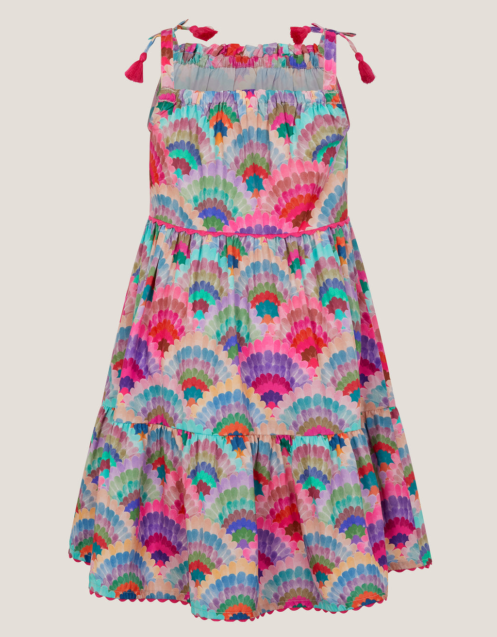 HALJINA - RAINBOW SHELLS DRESS