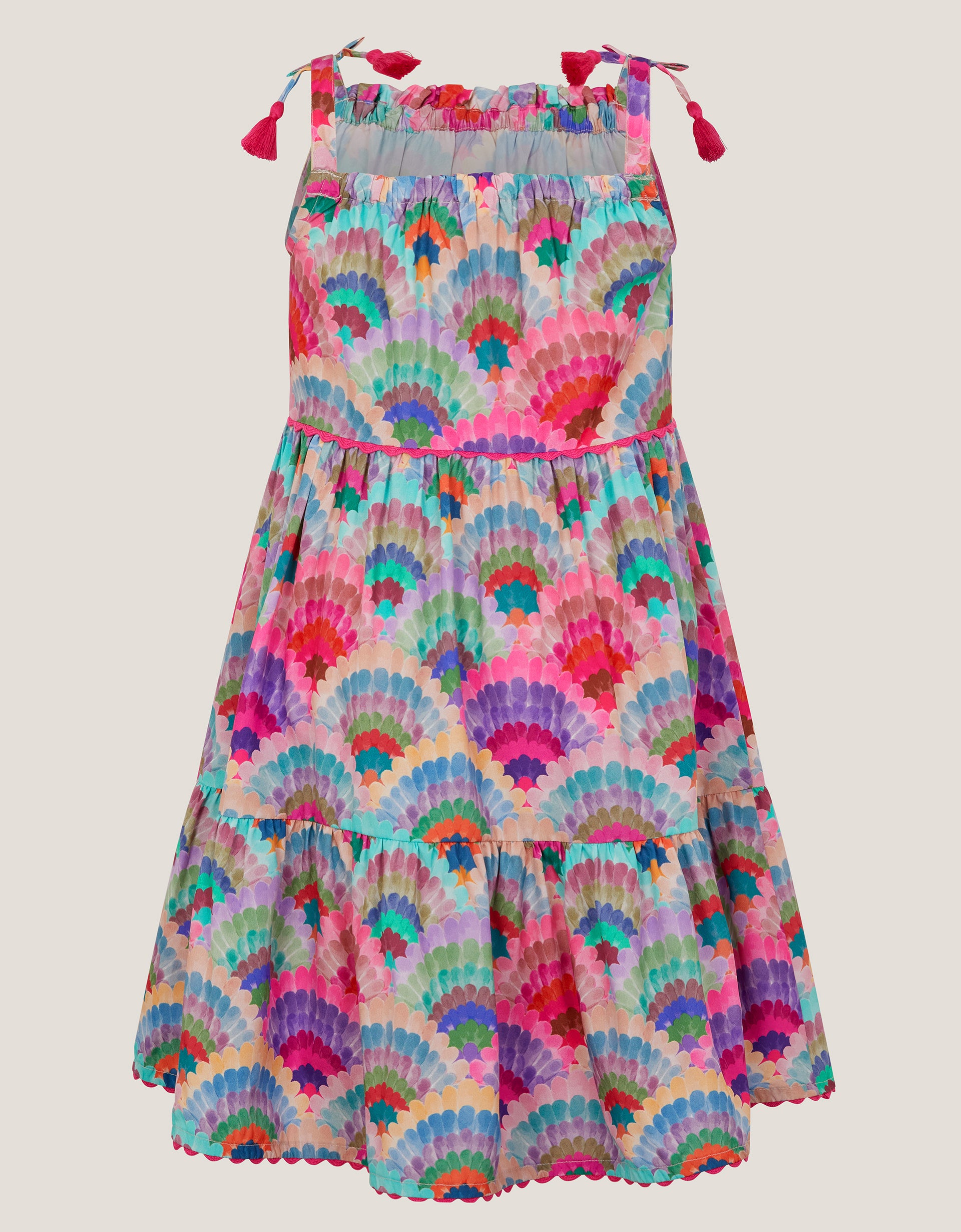HALJINA - RAINBOW SHELLS DRESS