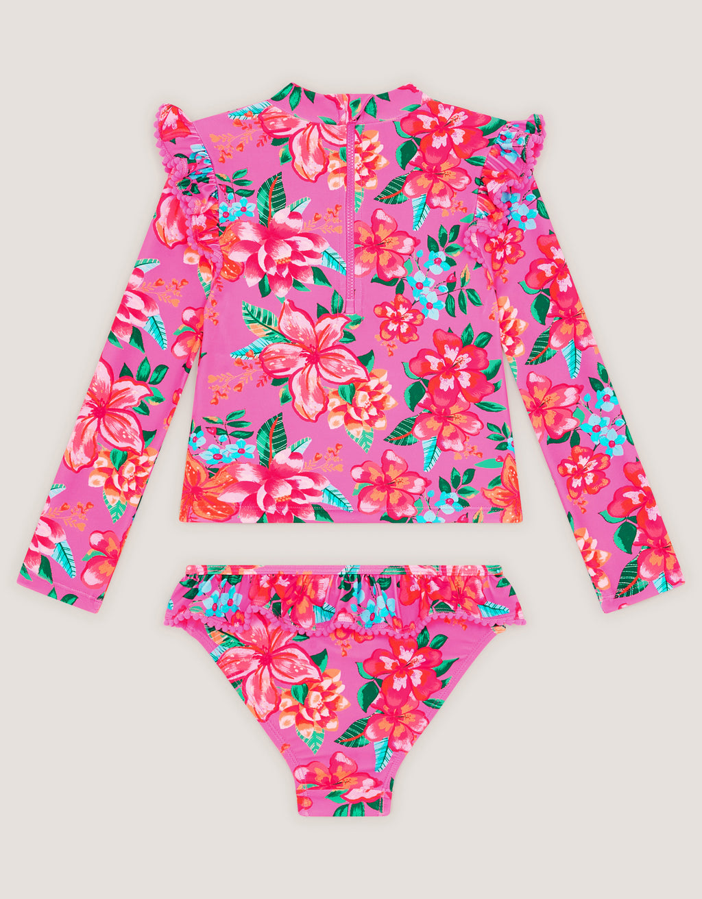 KUPACI KOSTIM - VINTAGE FLOWER UPF SET