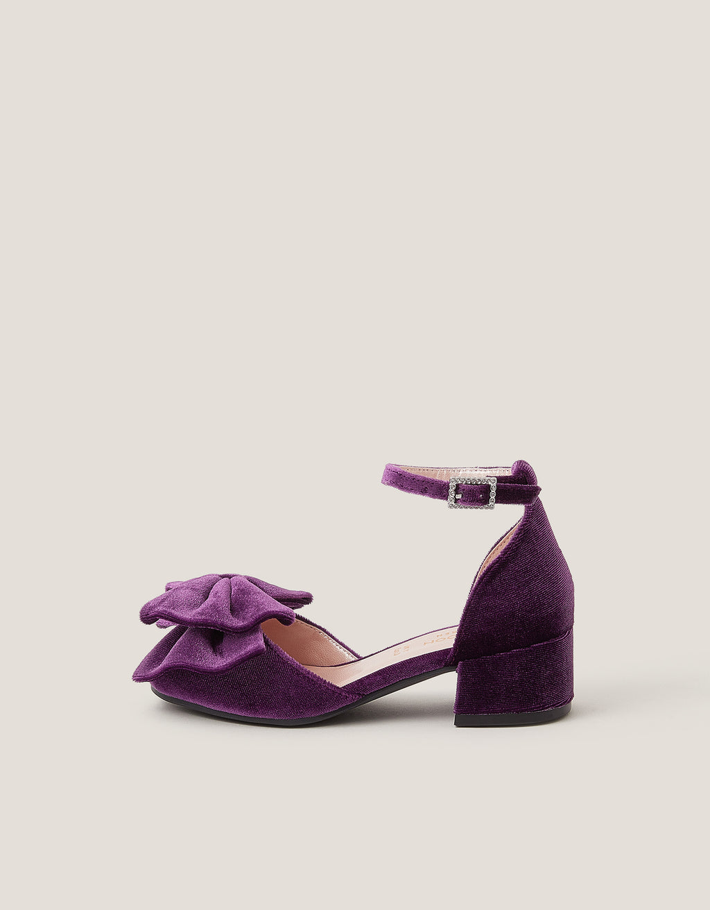 CIPELE - VELVET BOW HEEL