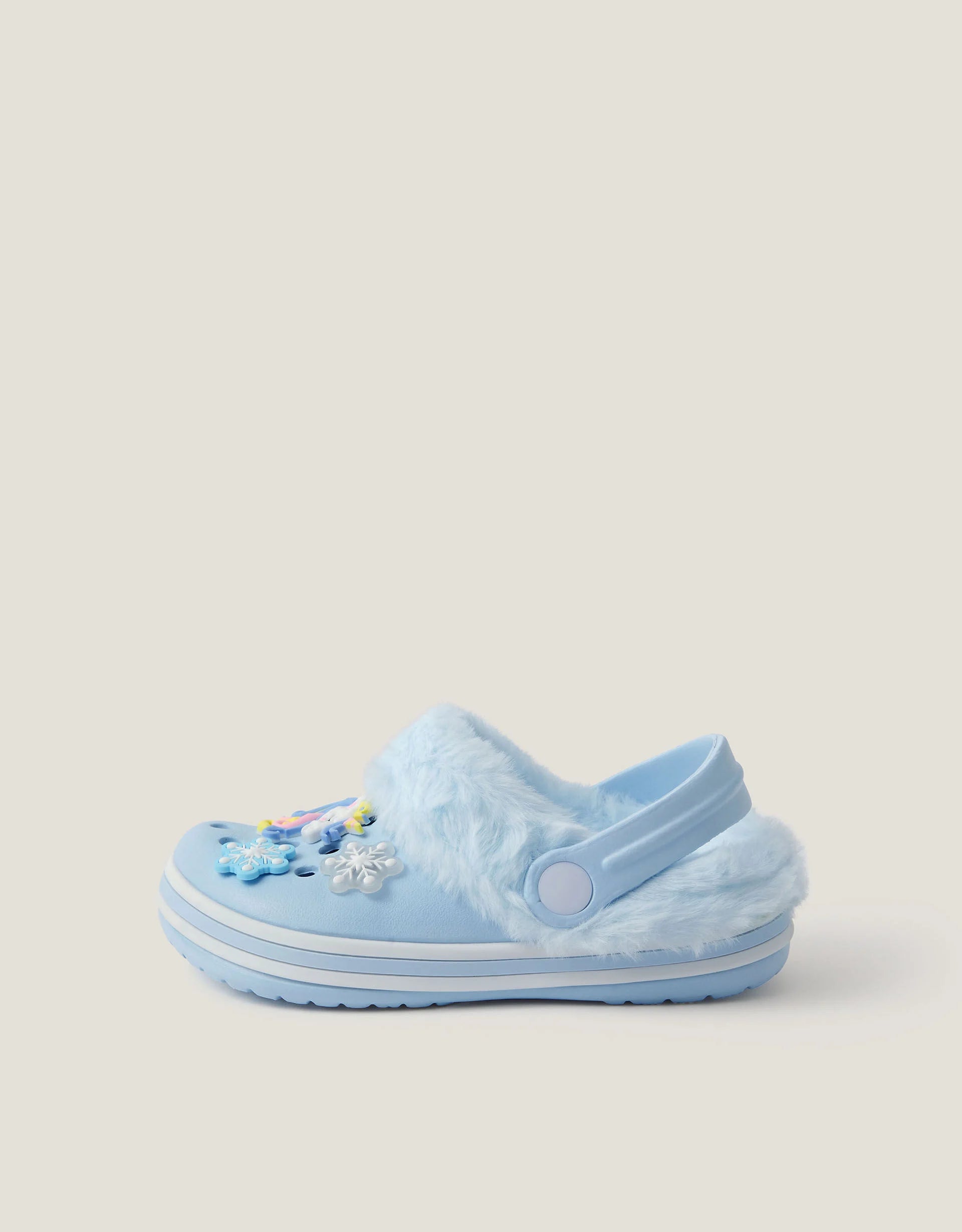 PAPUCE - FLUFFY ICY UNICORN CLOG