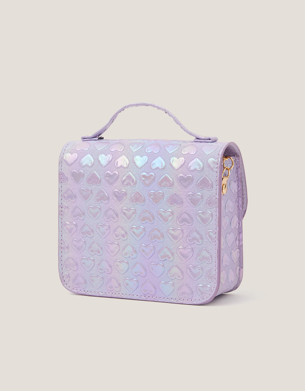 TORBA - RAINBOW HEART SATCHEL BAG