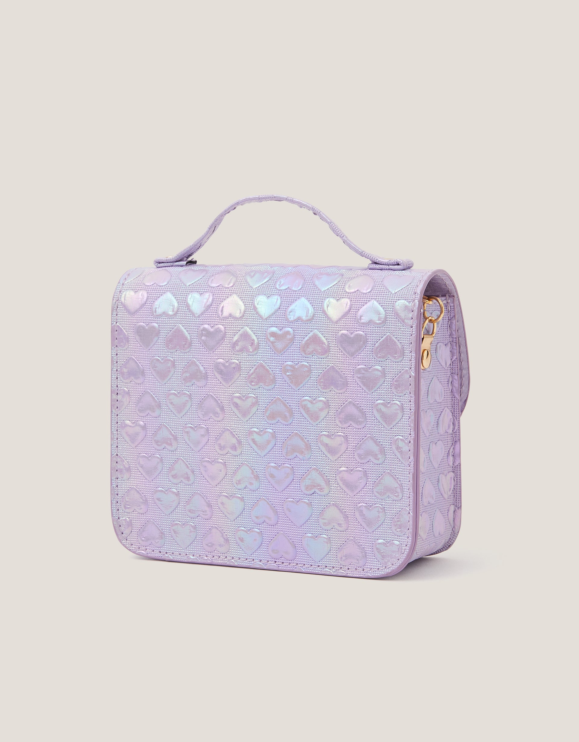 TORBA - RAINBOW HEART SATCHEL BAG