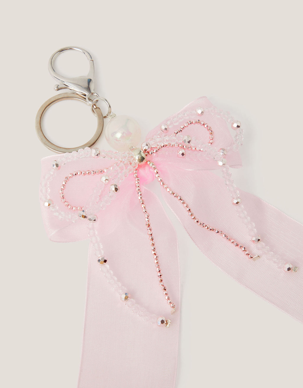PRIVEZAK - PEARL BOW BAG CHARM
