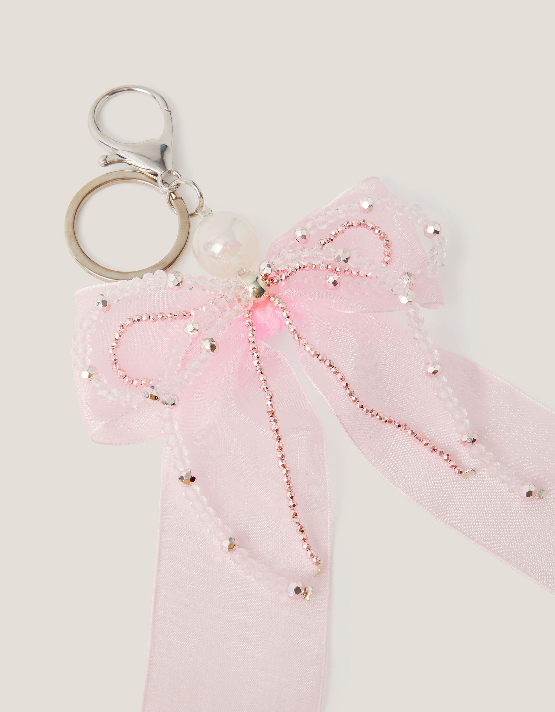 PRIVEZAK - PEARL BOW BAG CHARM