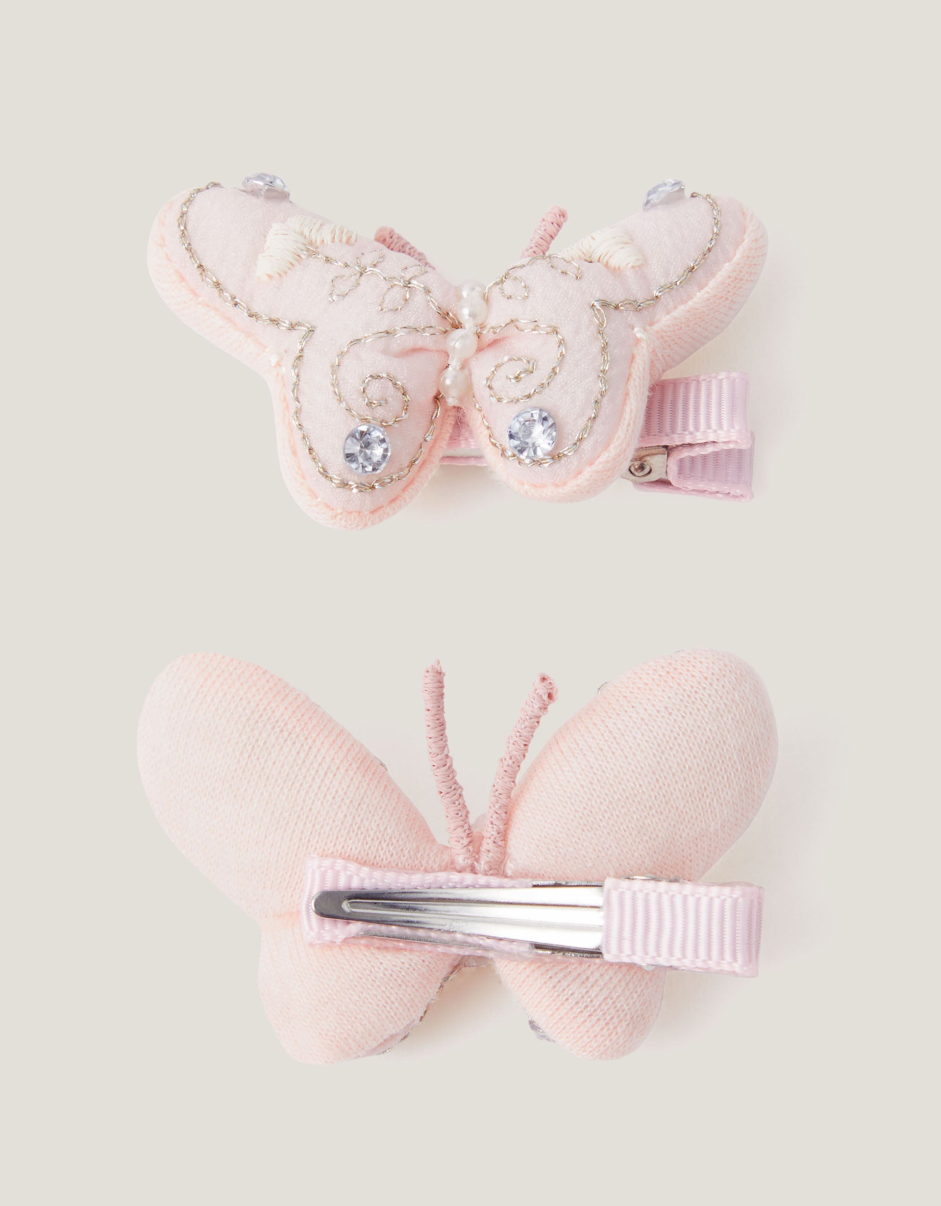 SET ŠNALA - 2PK PADDED BUTTERFLY CLIP