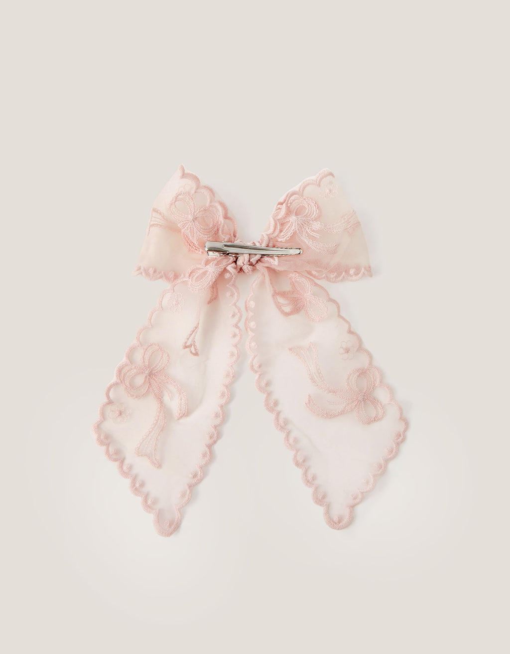 MASNA ZA KOSU - PRETTY LACE BOW CLIP