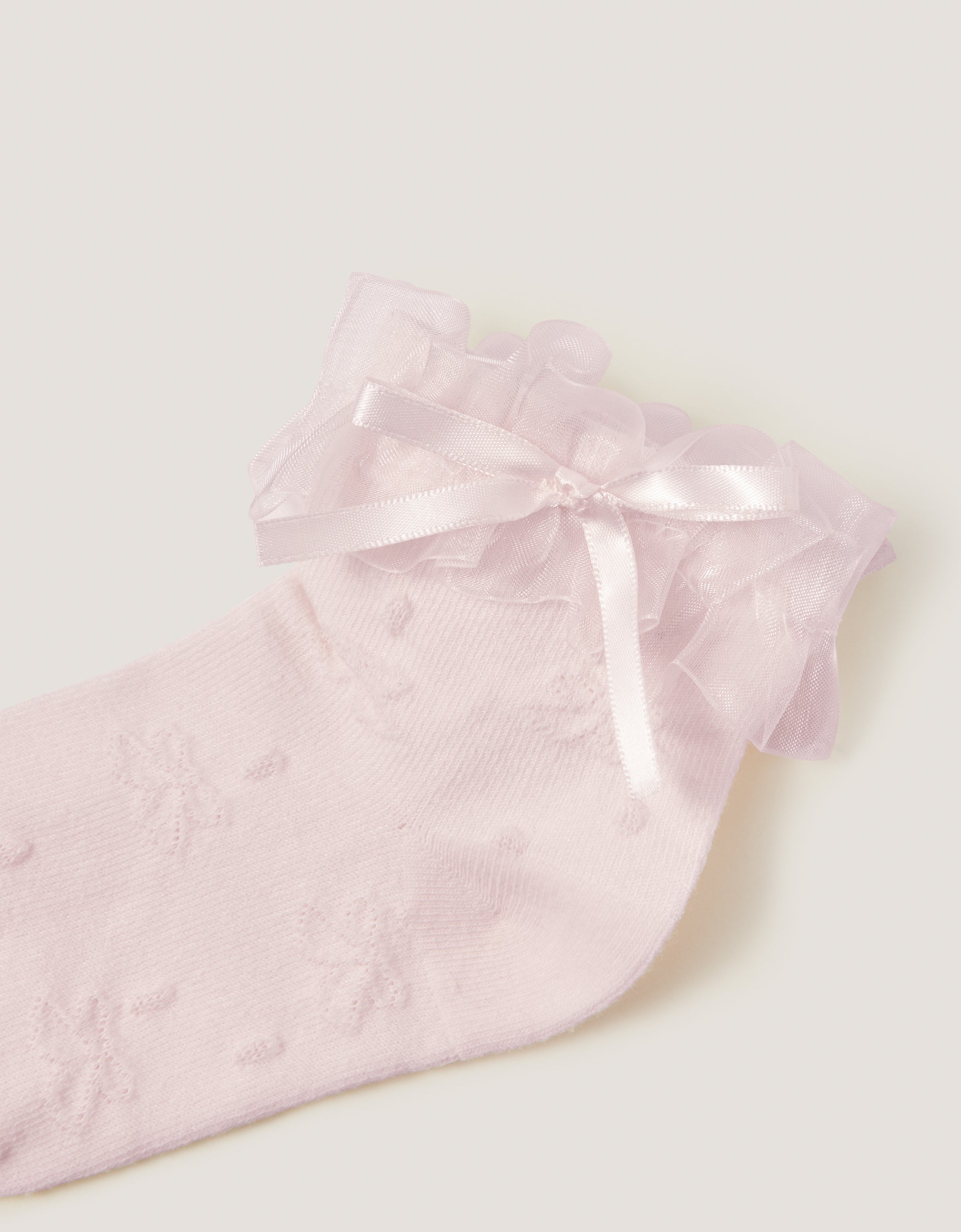 CARAPE - GIRLS BOW FRILL SOCK