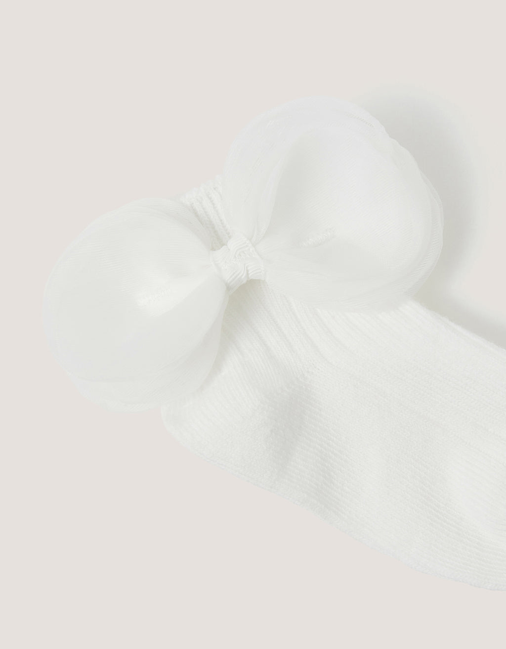 ČARAPE - BABY ORGANZA BOW SOCK