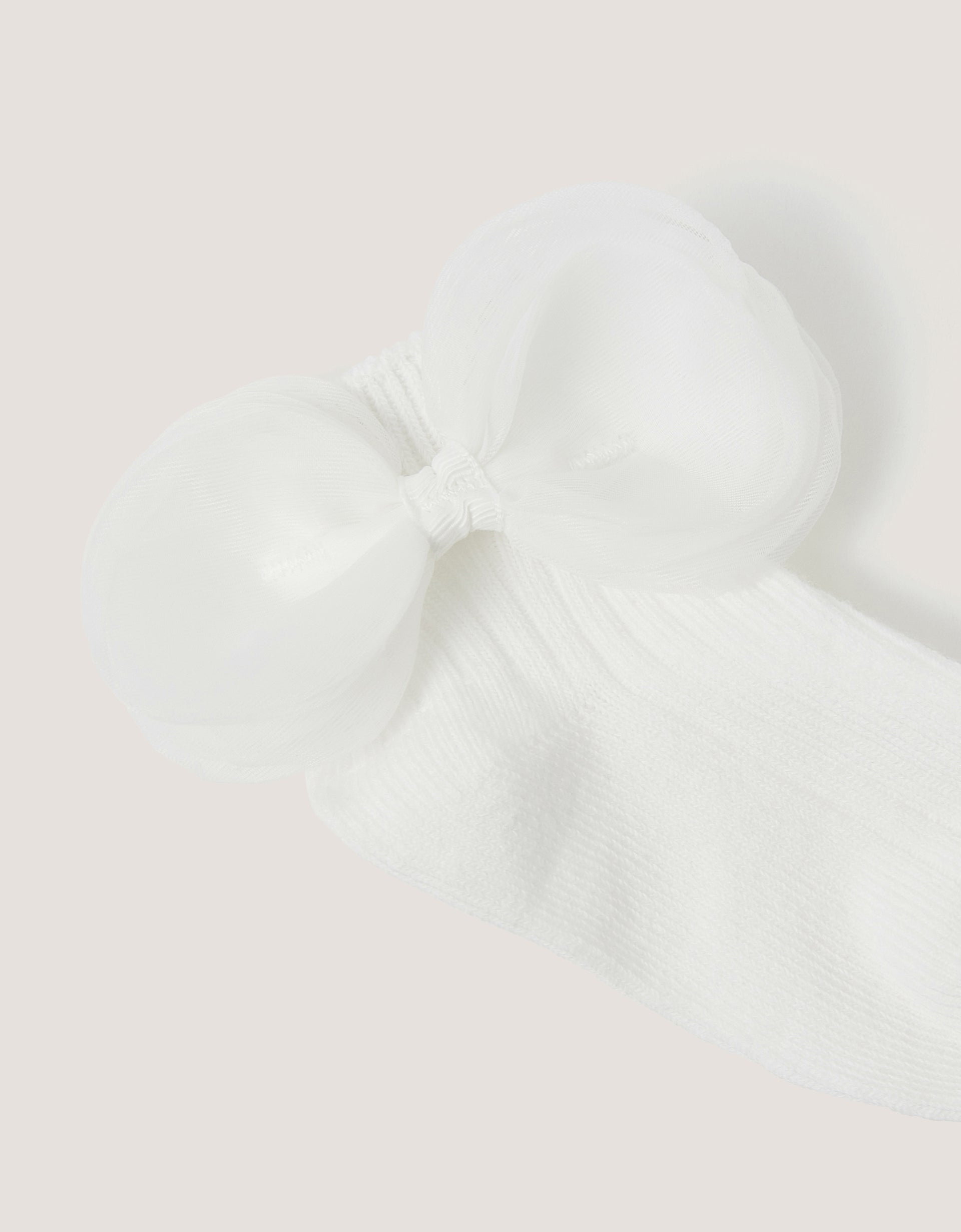 ČARAPE - BABY ORGANZA BOW SOCK