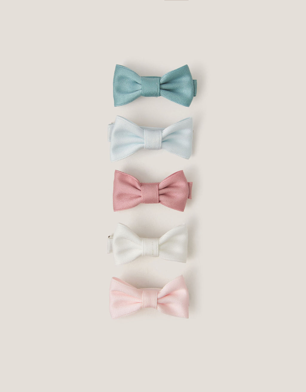 SET ŠNALA ZA KOSU - 5PK MINI BALLET BOWS CLIP