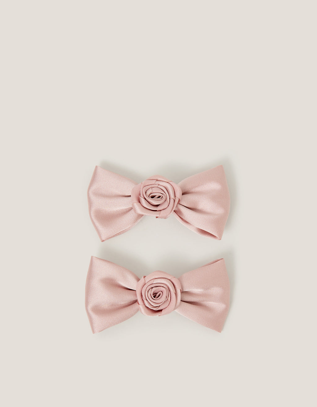 SET ŠNALA ZA KOSU - 2PK BMAID ROSE BOW CLIPS
