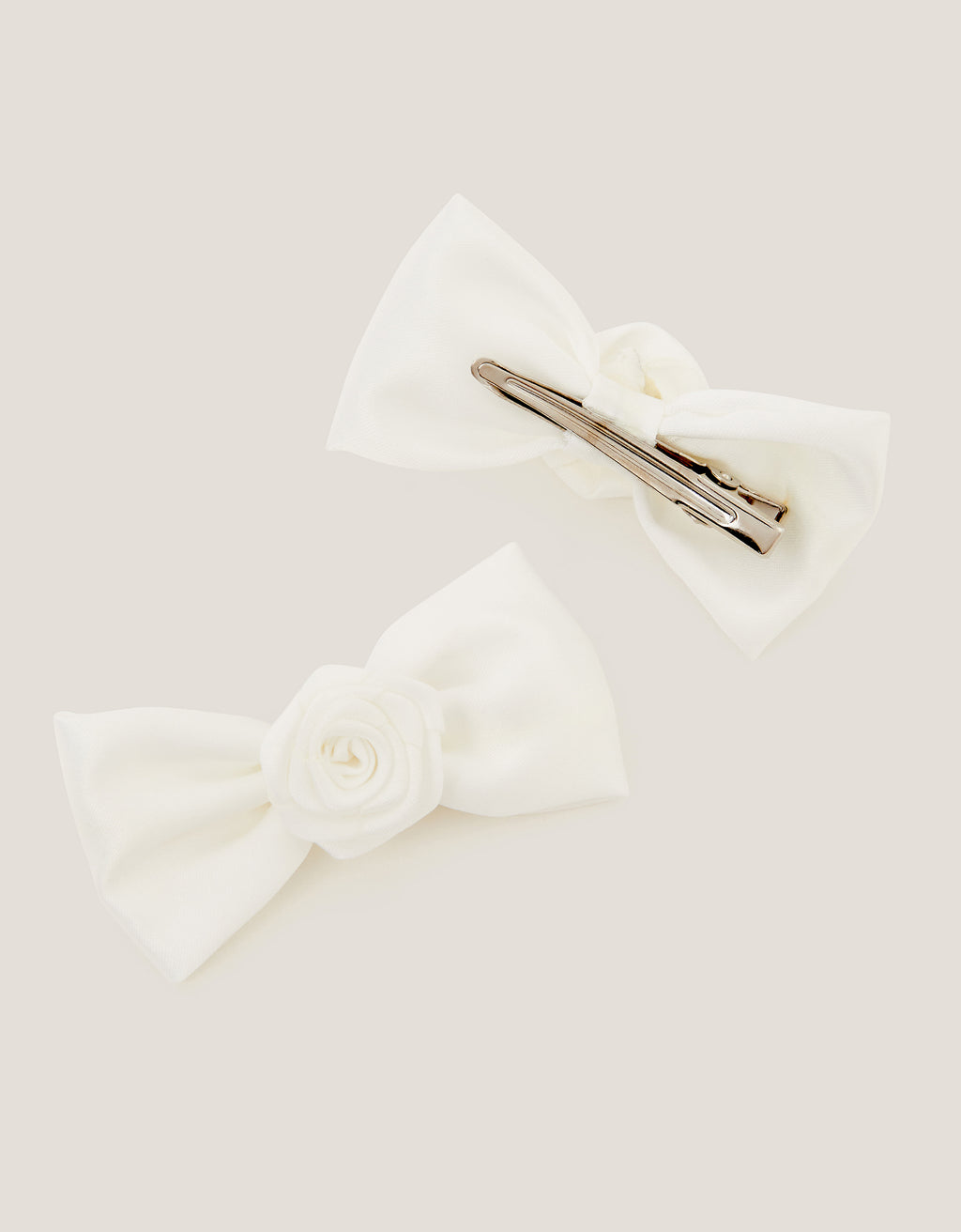 SET ŠNALA ZA KOSU - 2PK BMAID ROSE BOW CLIPS