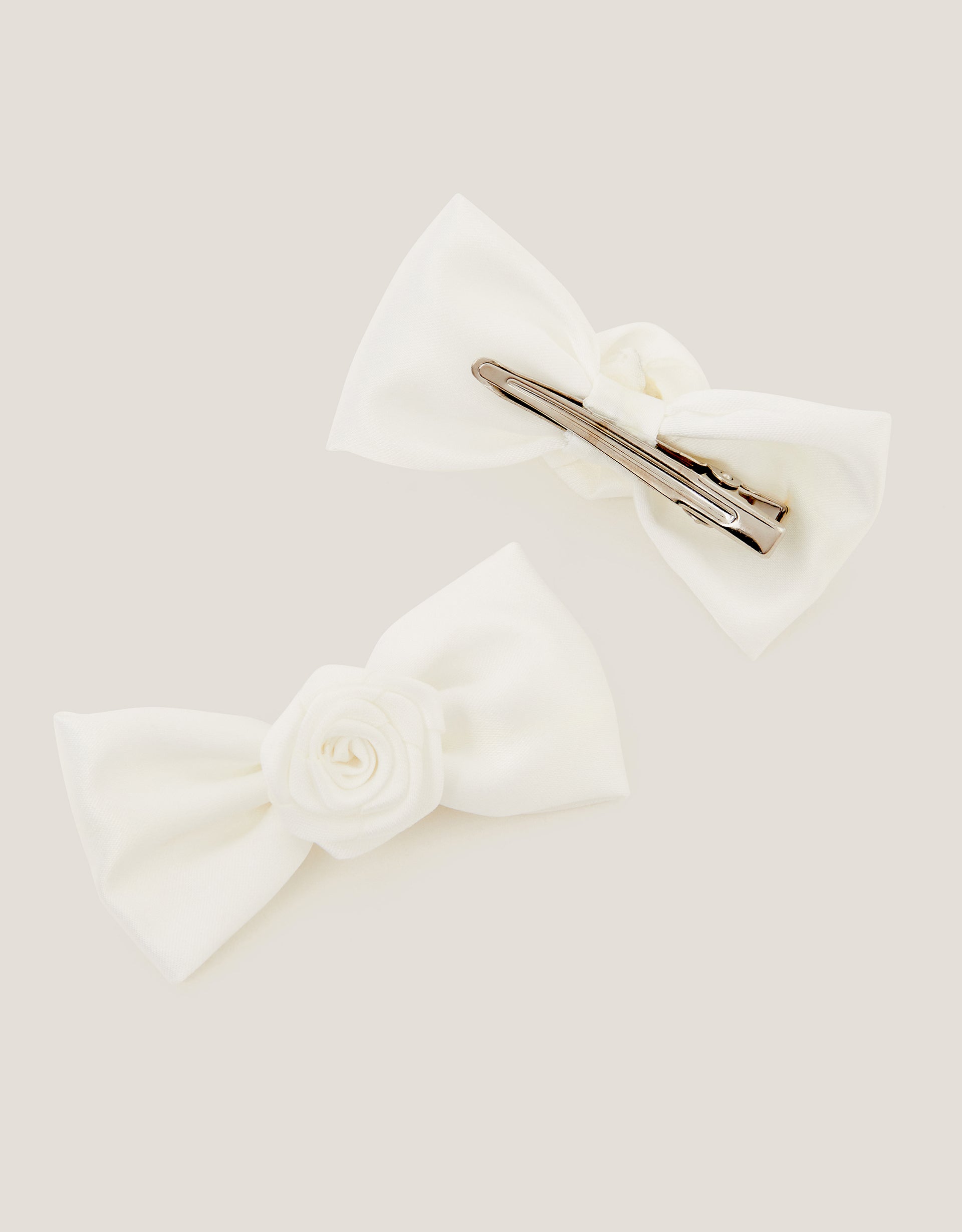 SET ŠNALA ZA KOSU - 2PK BMAID ROSE BOW CLIPS
