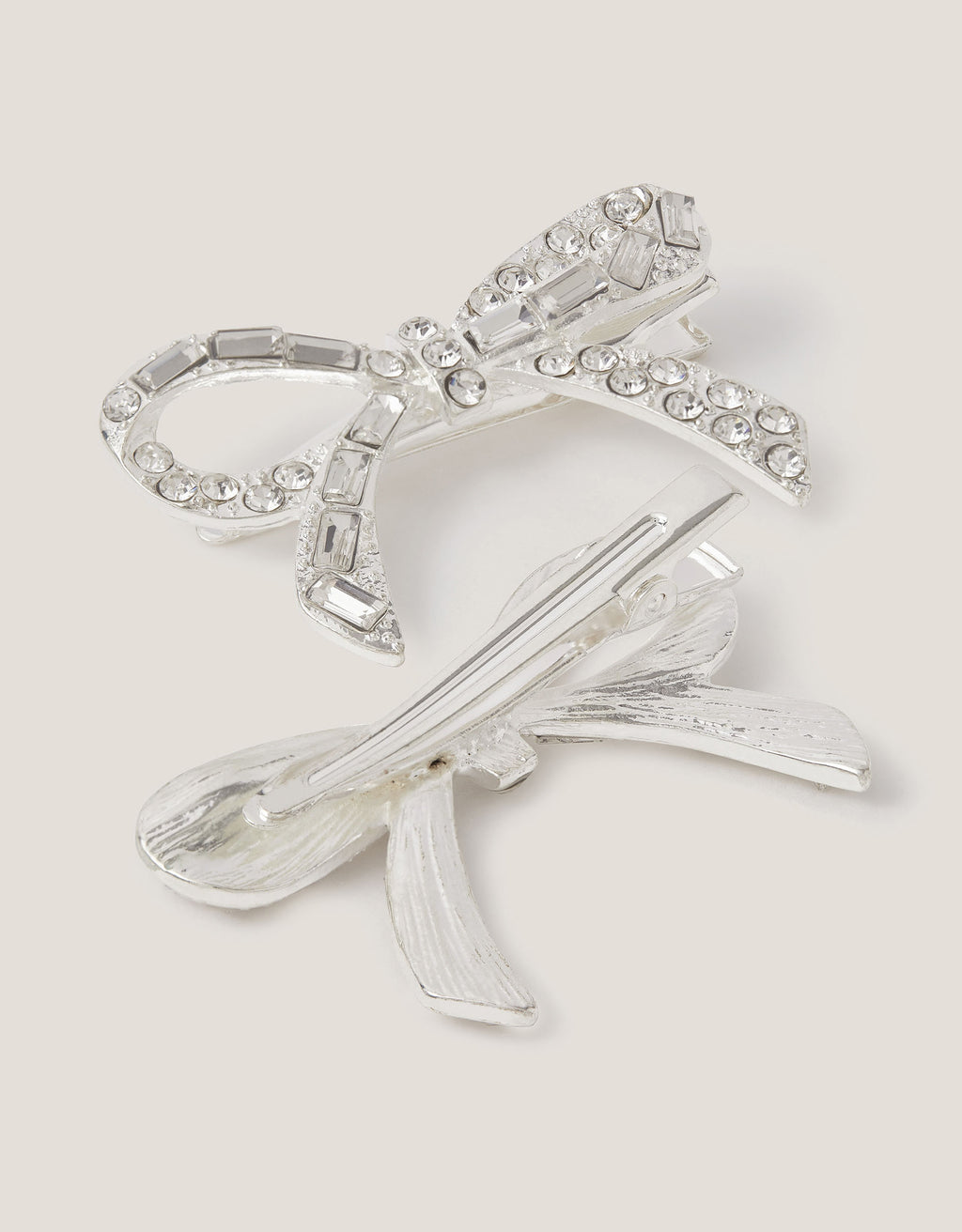 SET ŠNALA ZA KOSU - 2PK SPARKLE BOW CLIPS