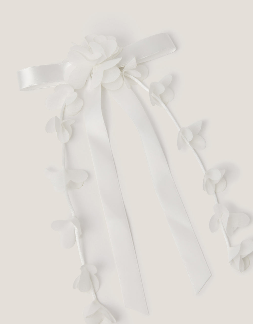 MAŠNA ZA KOSU - FLOWER TRELLIS BOW CLIP