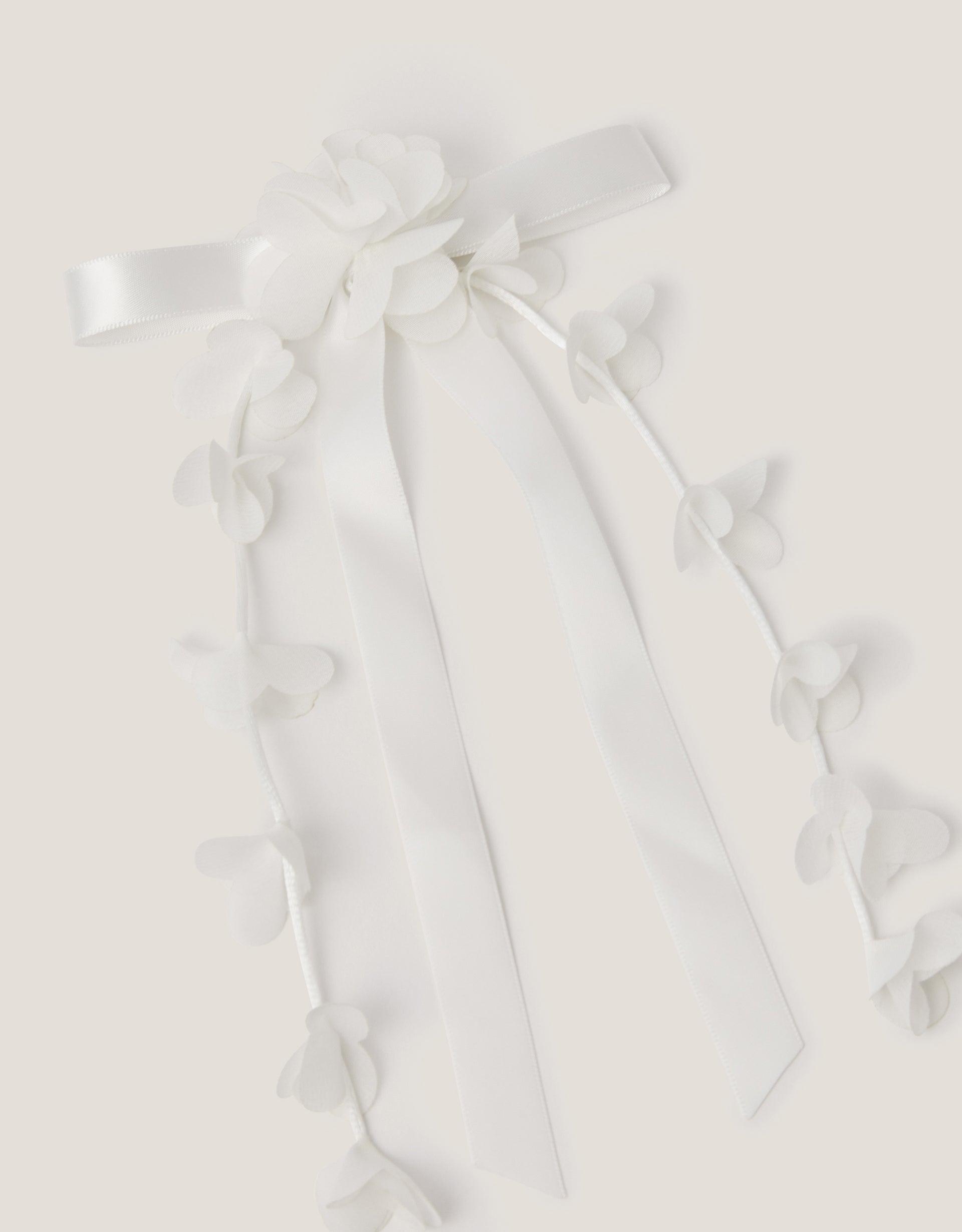 MAŠNA ZA KOSU - FLOWER TRELLIS BOW CLIP