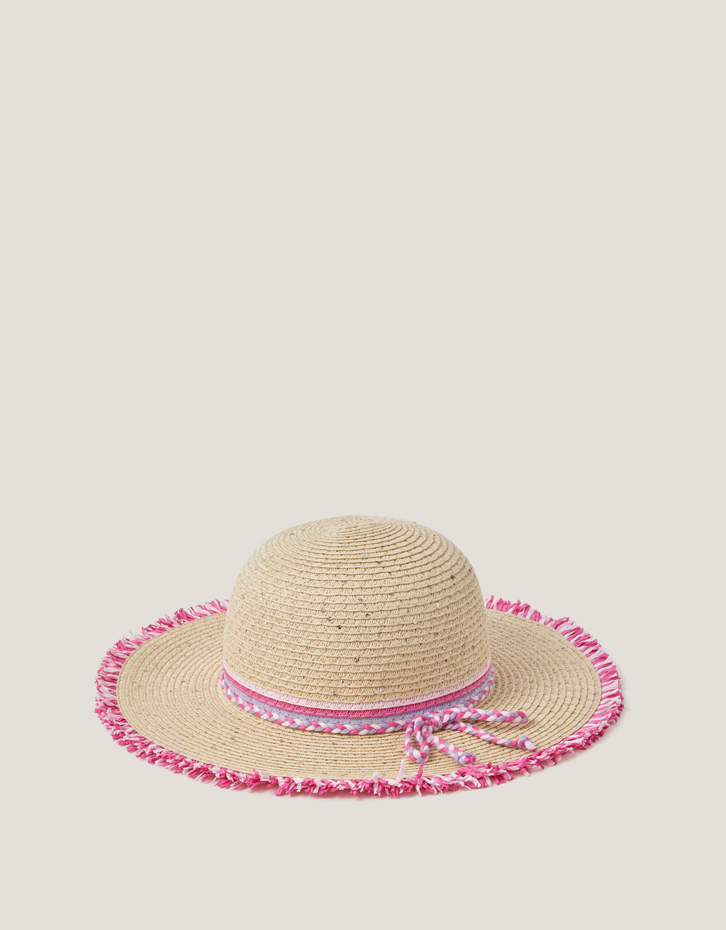 ŠEŠIR - PINK TRIM SPARKLE HAT