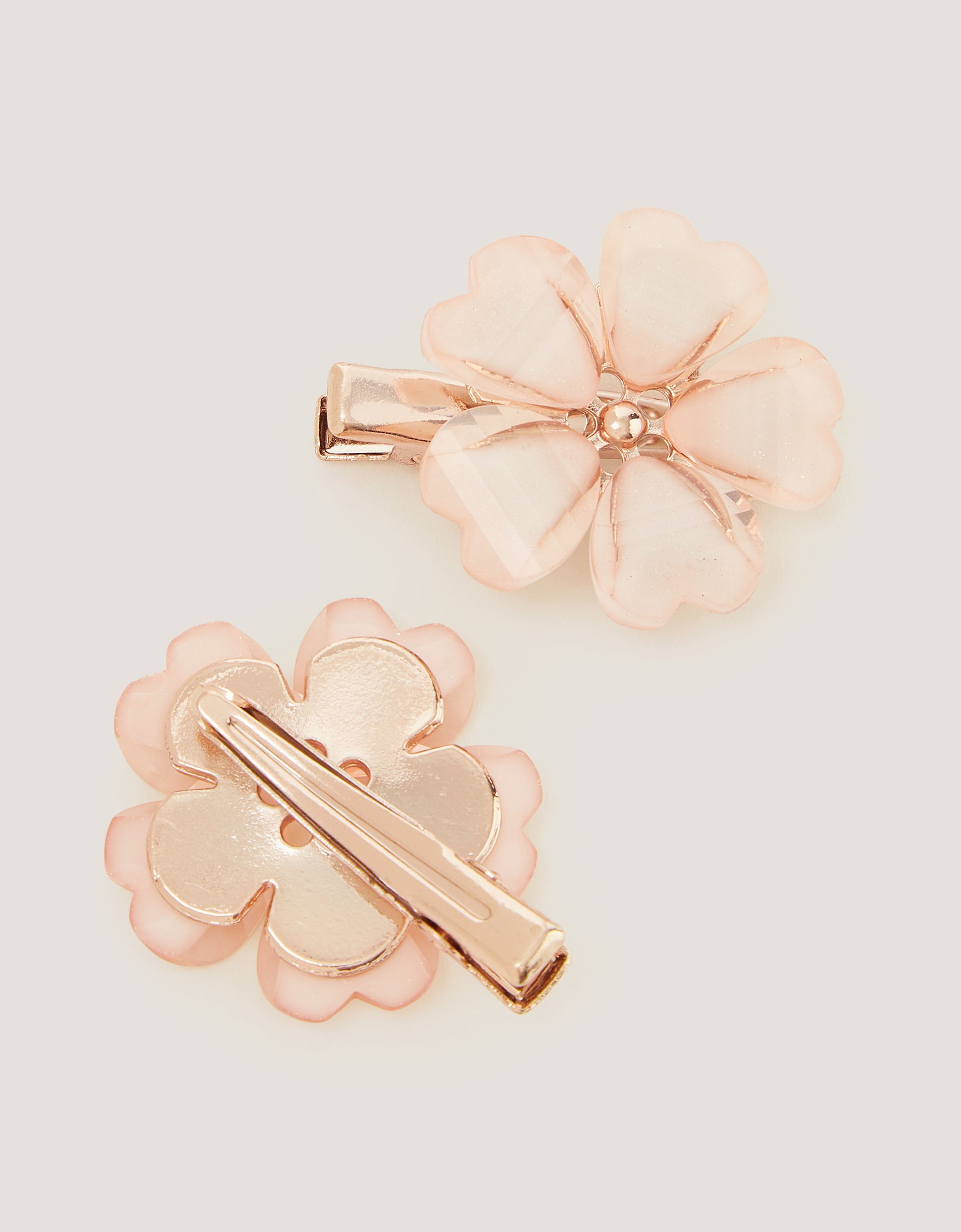 SET ŠNALA ZA KOSU - 2PK GEM FLOWER CLIPS