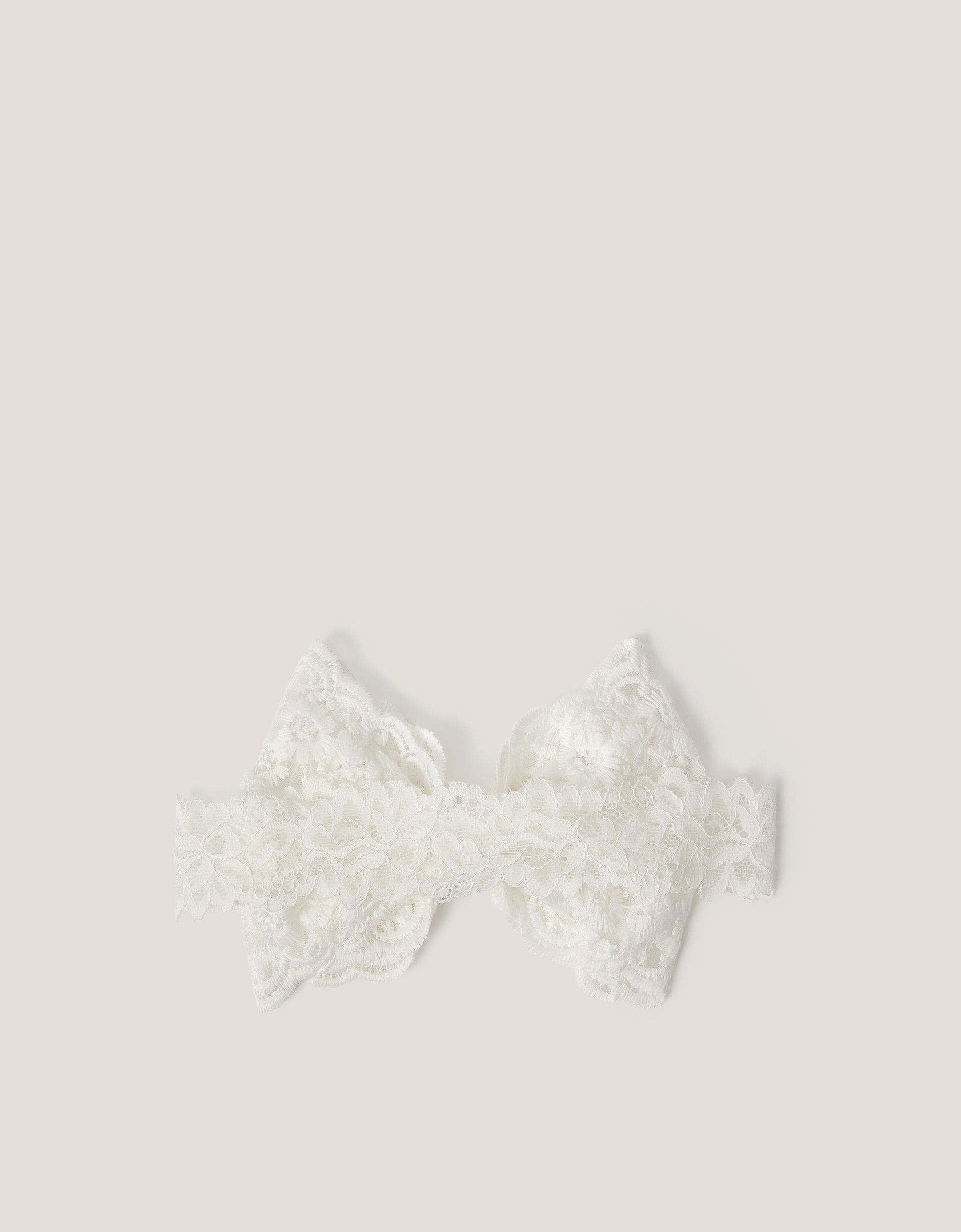 MAŠNA ZA KOSU - MINI LACE BOW BANDO