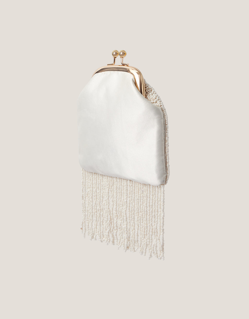 TORBA - BEADED FLOWER TASSEL BAG