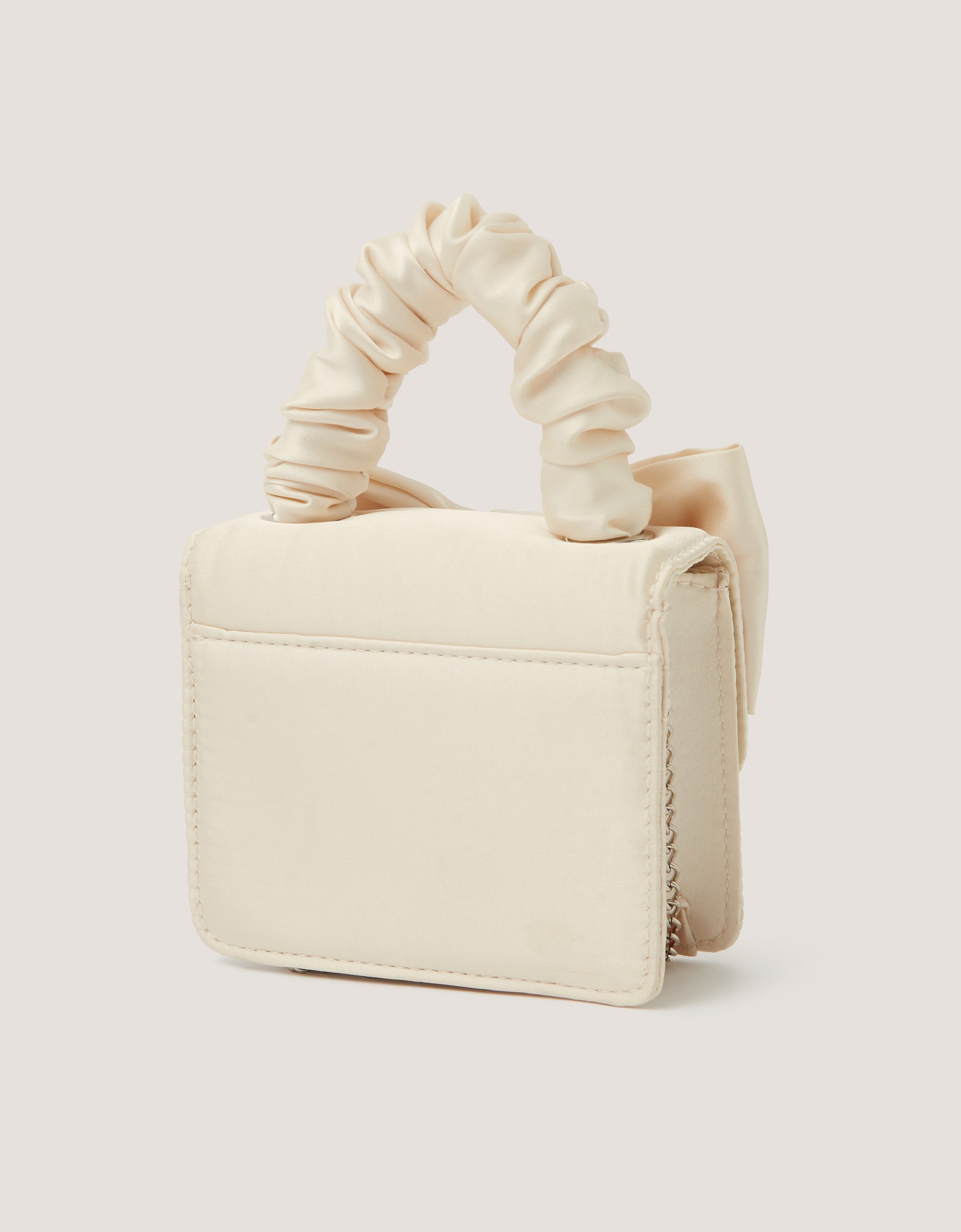 TORBA - ADORN BOW PEARL BAG