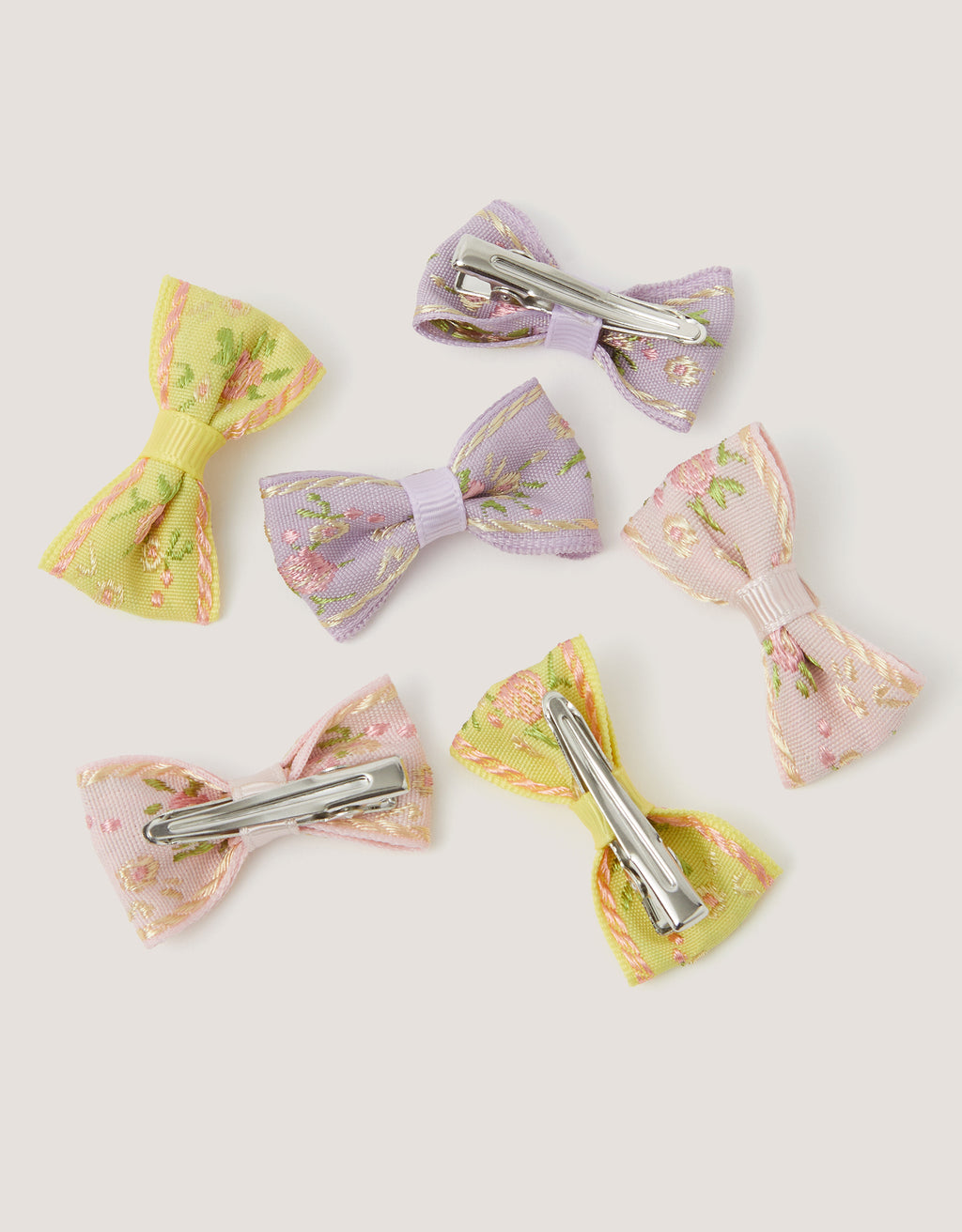 SET ŠNALA ZA KOSU - 6PK BRAID BOW CLIPS
