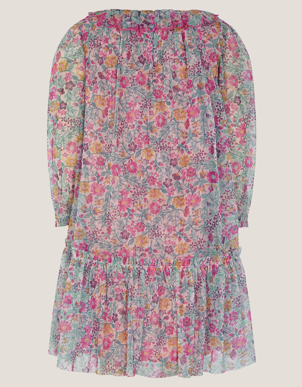HALJINA - BOUTIQUE FLRAL MESH DRESS