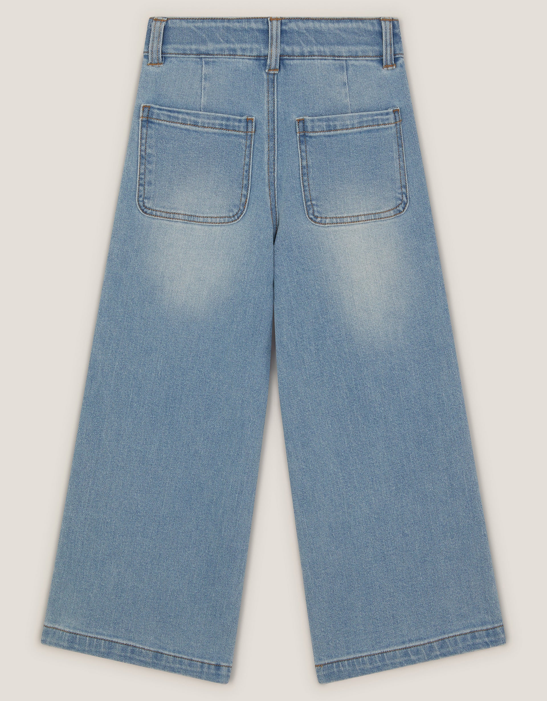 FARMERKE - FRL SEQUIN EMB WIDE JEAN