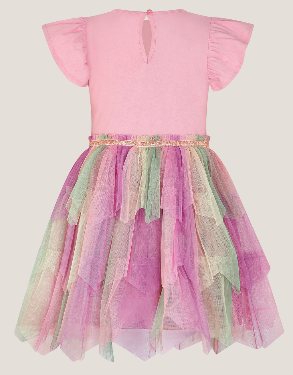 HALJINA - BUTTERFLY EMB DISCO DRESS