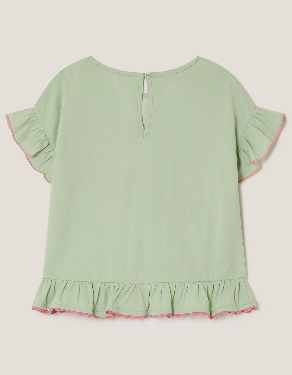 MAJICA - SS BUTTERFLY EMB TEE