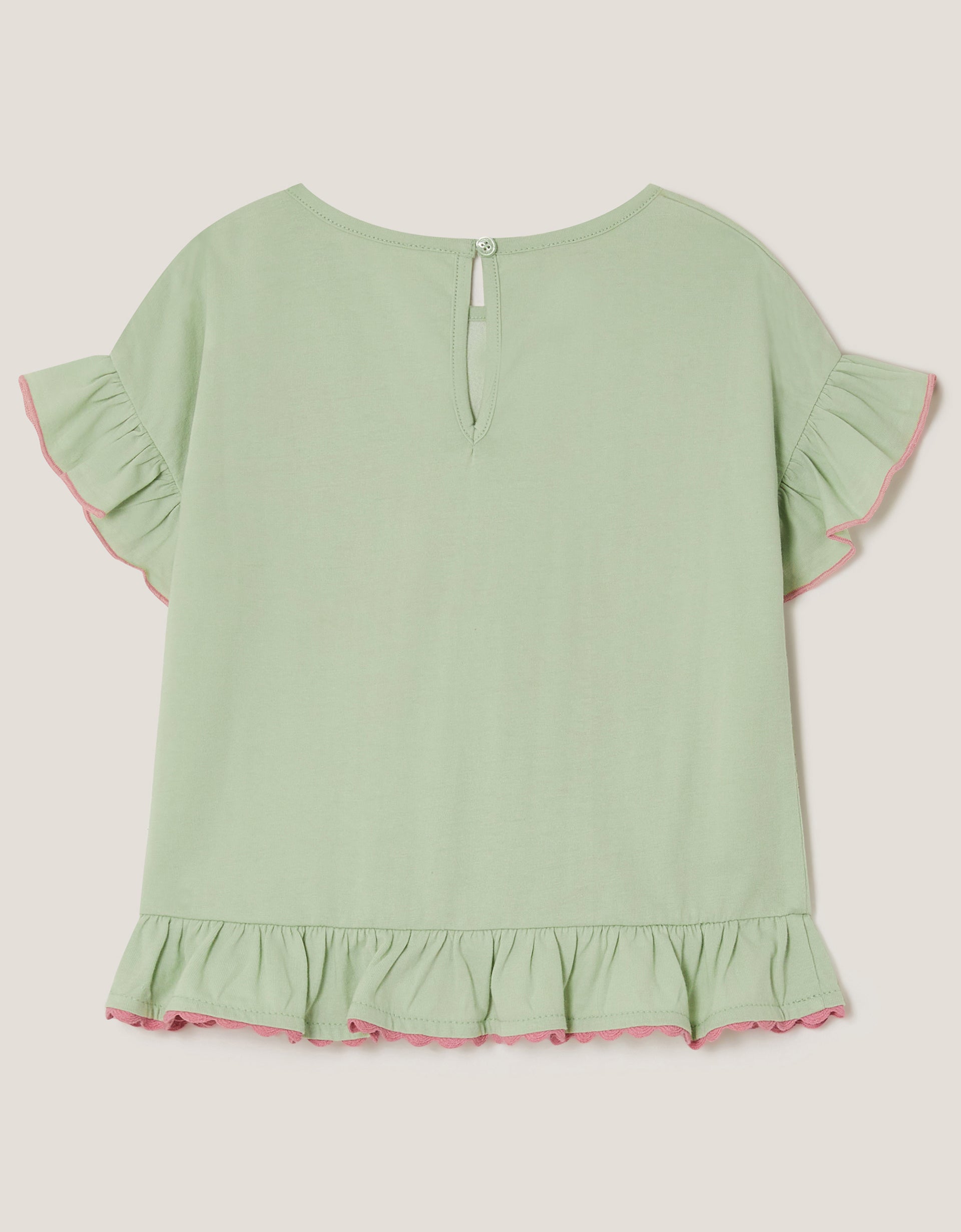 MAJICA - SS BUTTERFLY EMB TEE