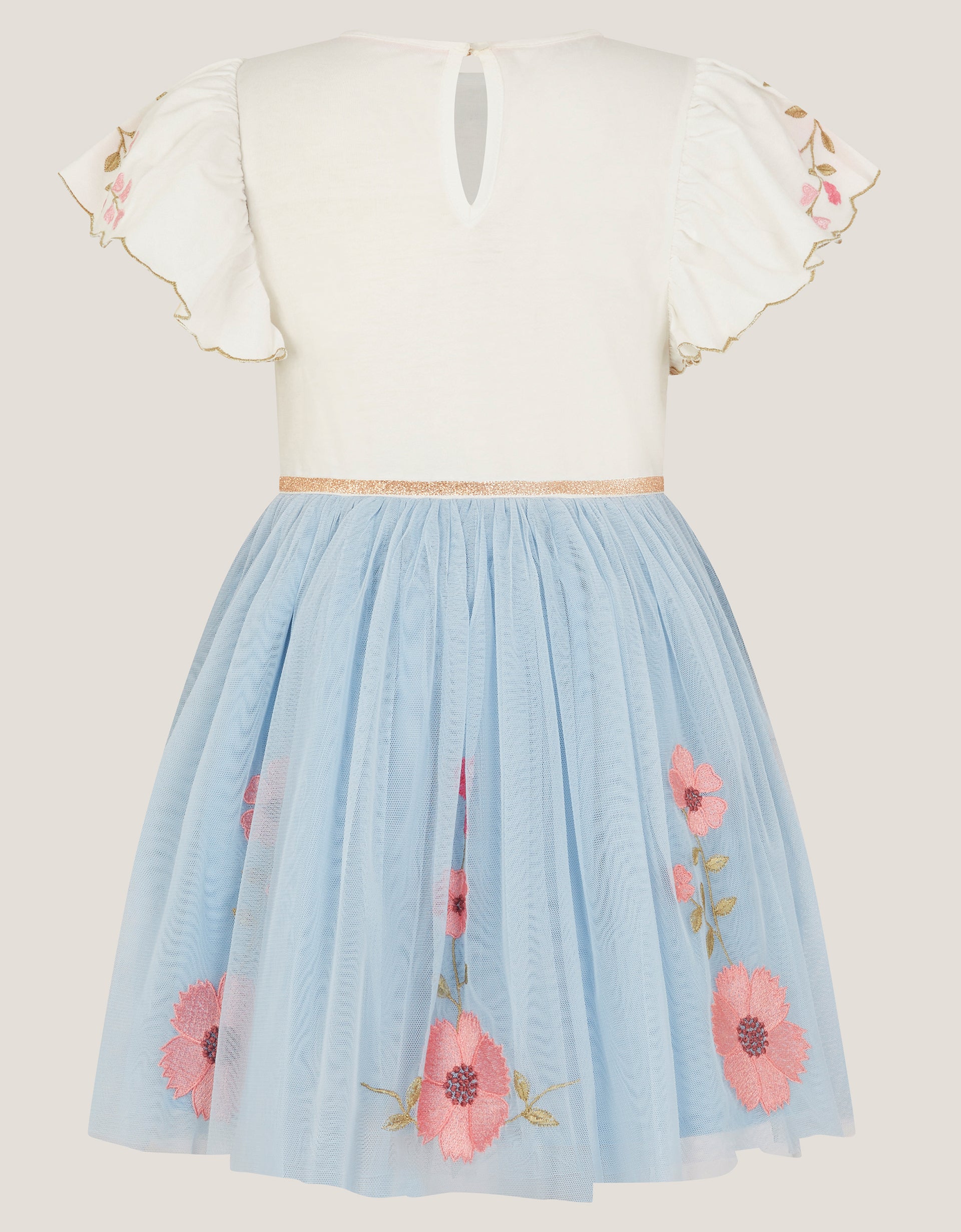 HALJINA - 3D FLOWER DISCO DRESS