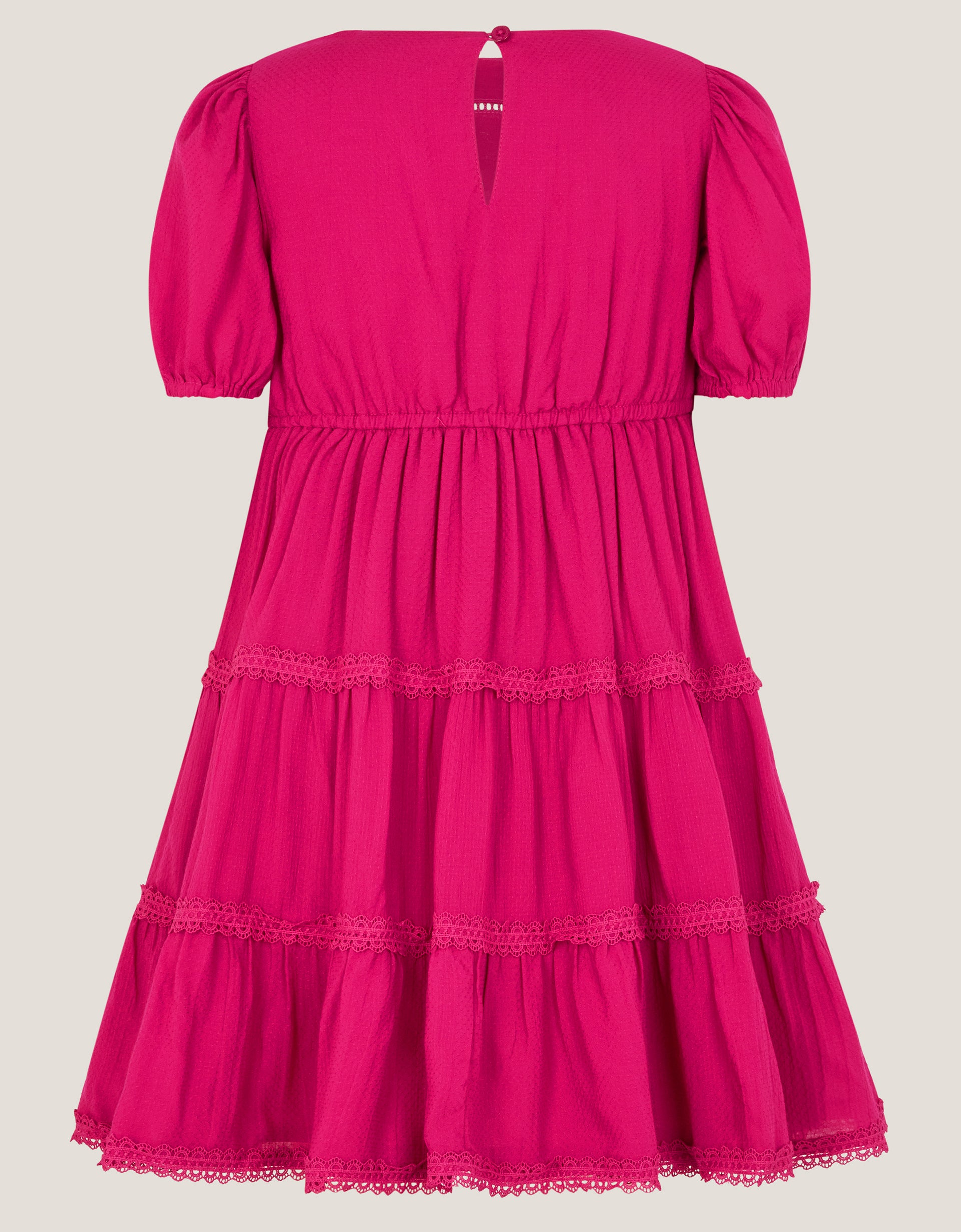 HALJINA - TEXTURED TIER DOBBY DRESS