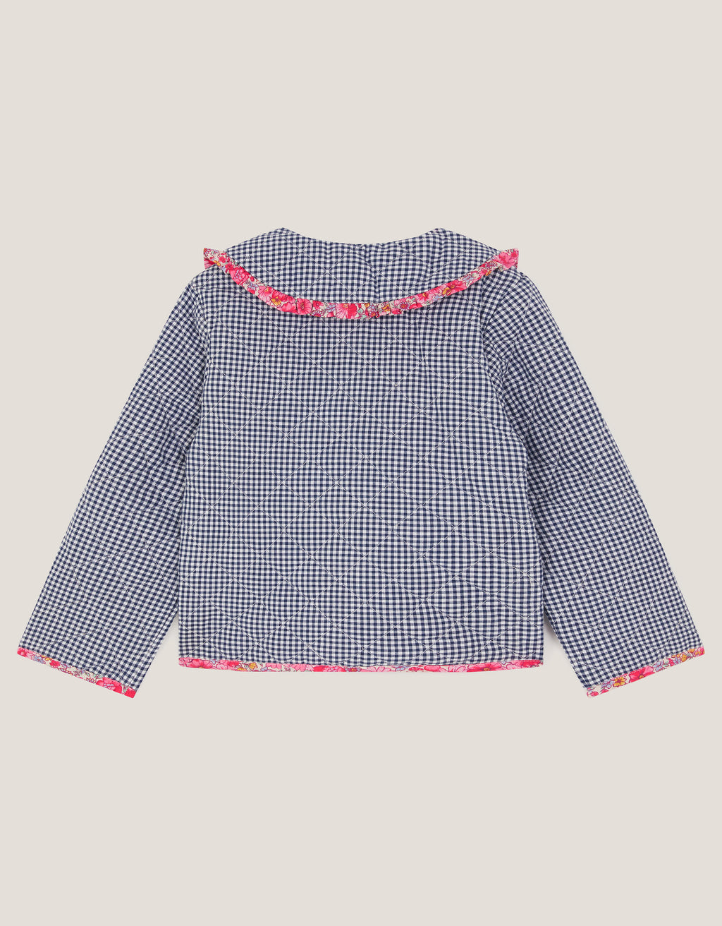 JAKNA - TRSRE TROVE GINGHAM JACKE