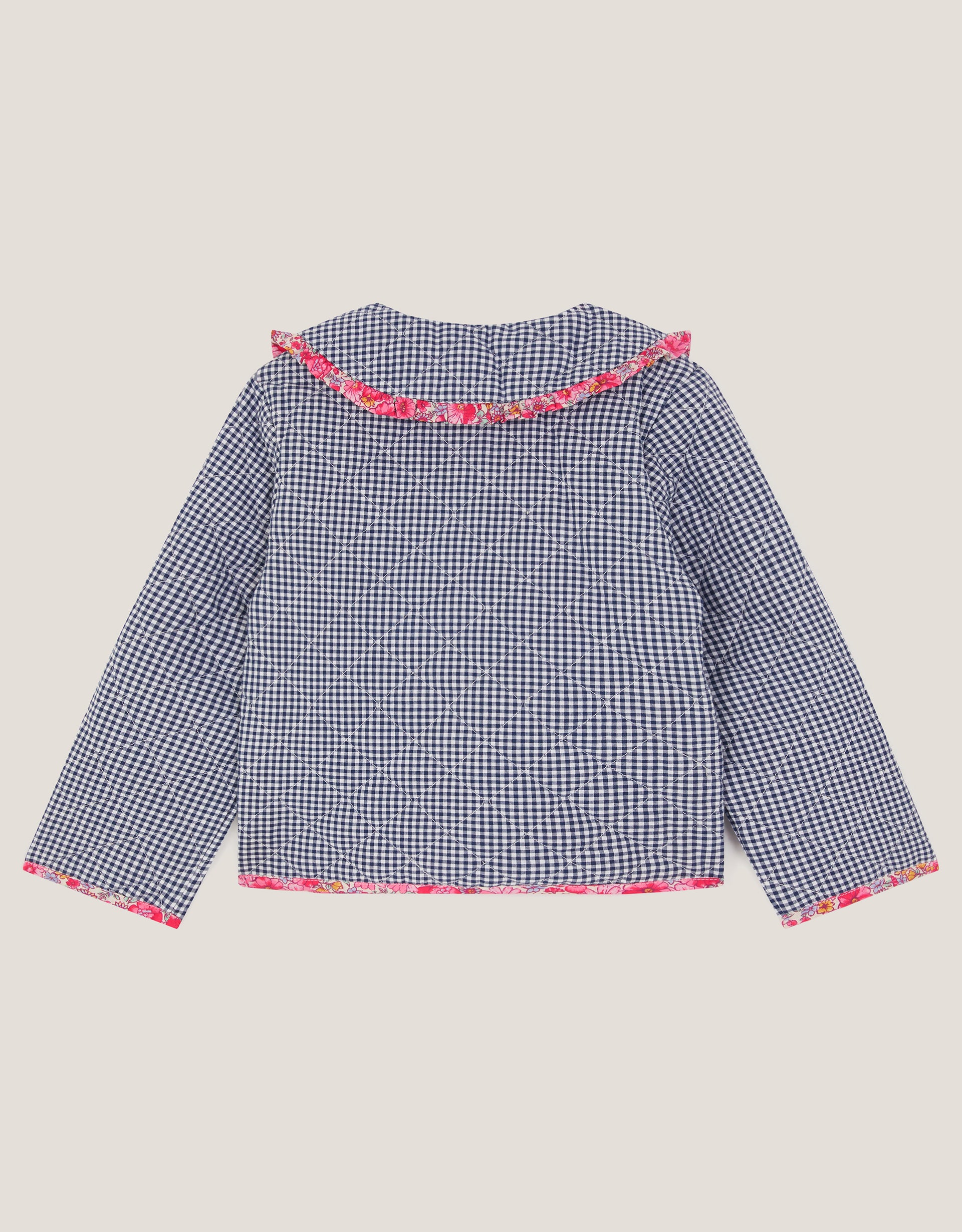JAKNA - TRSRE TROVE GINGHAM JACKE