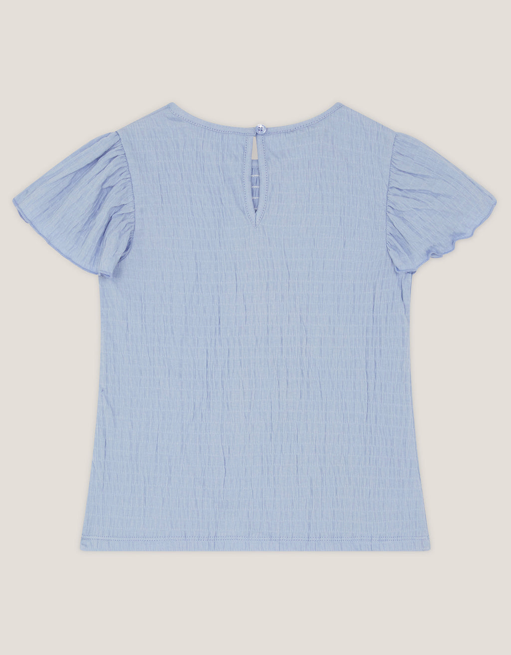 MAJICA - BLUE JERSEY EMB TSHIRT