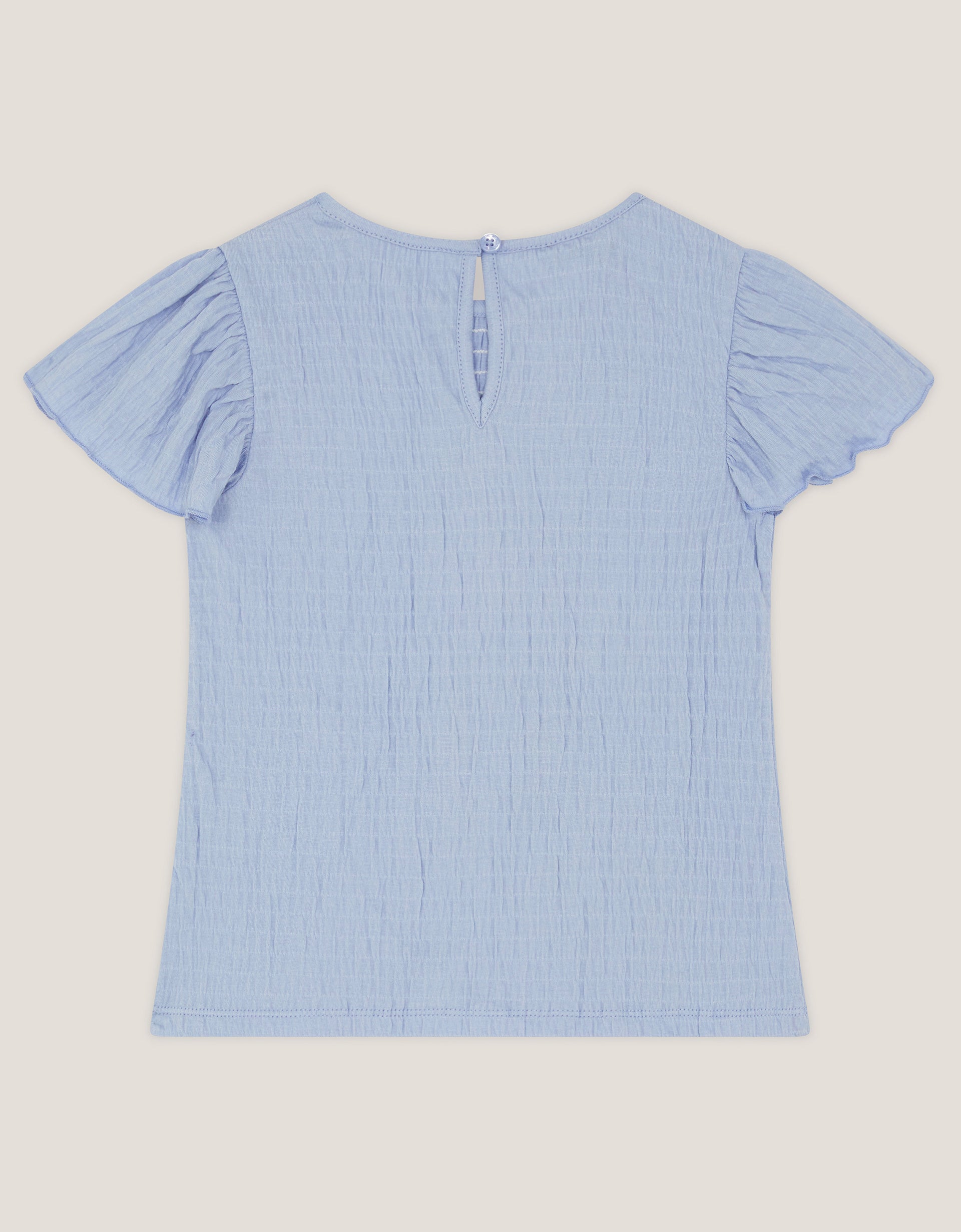 MAJICA - BLUE JERSEY EMB TSHIRT