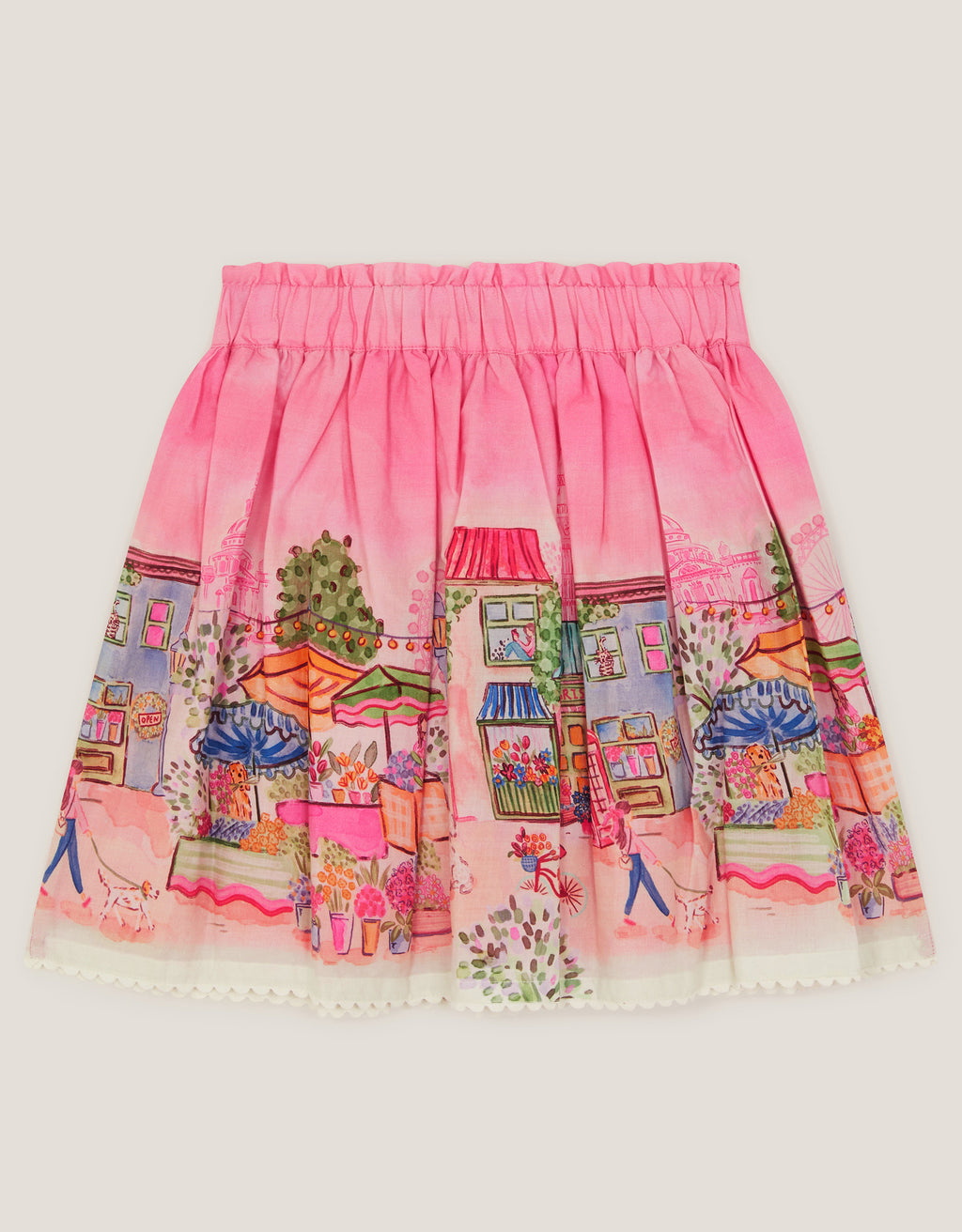 SUKNJA - LONDON PRINT SCENE SKIRT