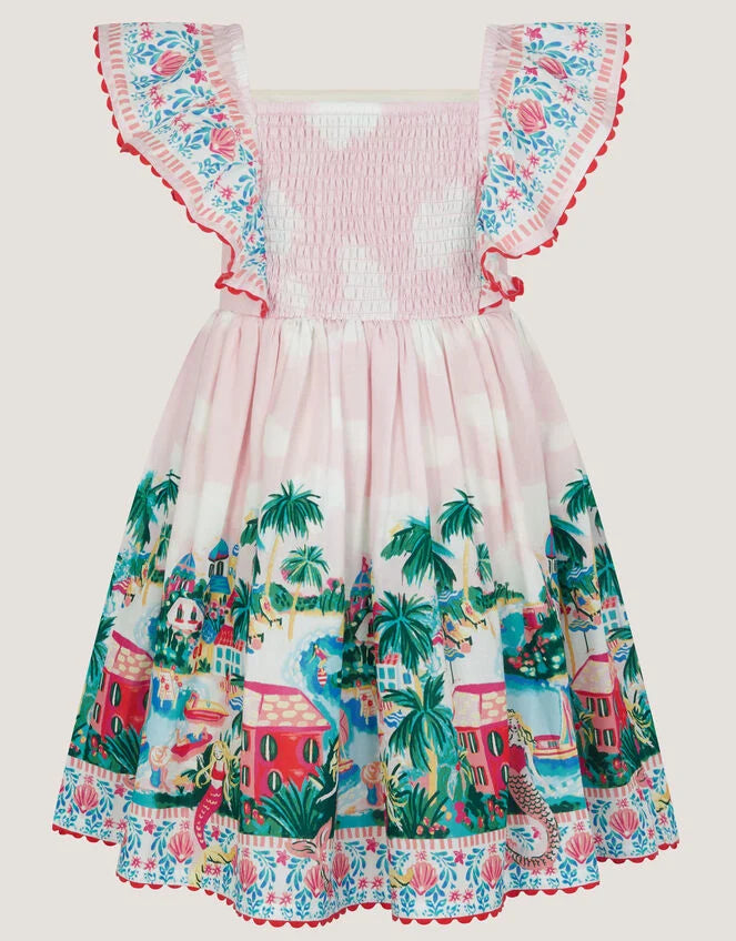 HALJINA - SOREN SCN RSRT SMOCK DRES