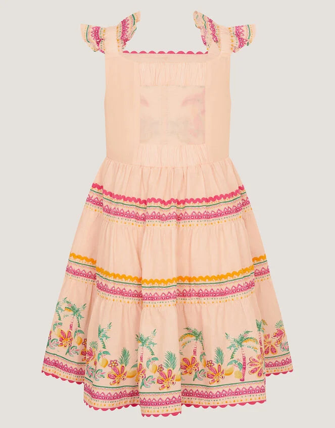 HALJINA - TINA TROPICA TOUCAN DRESS