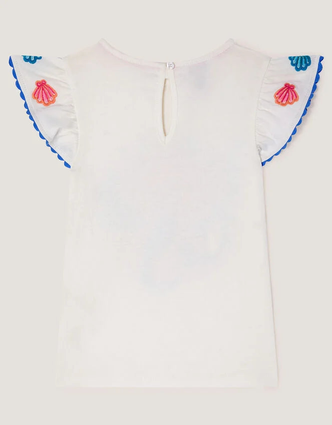 MAJICA - SS MERMAID BEADED TSHIRT