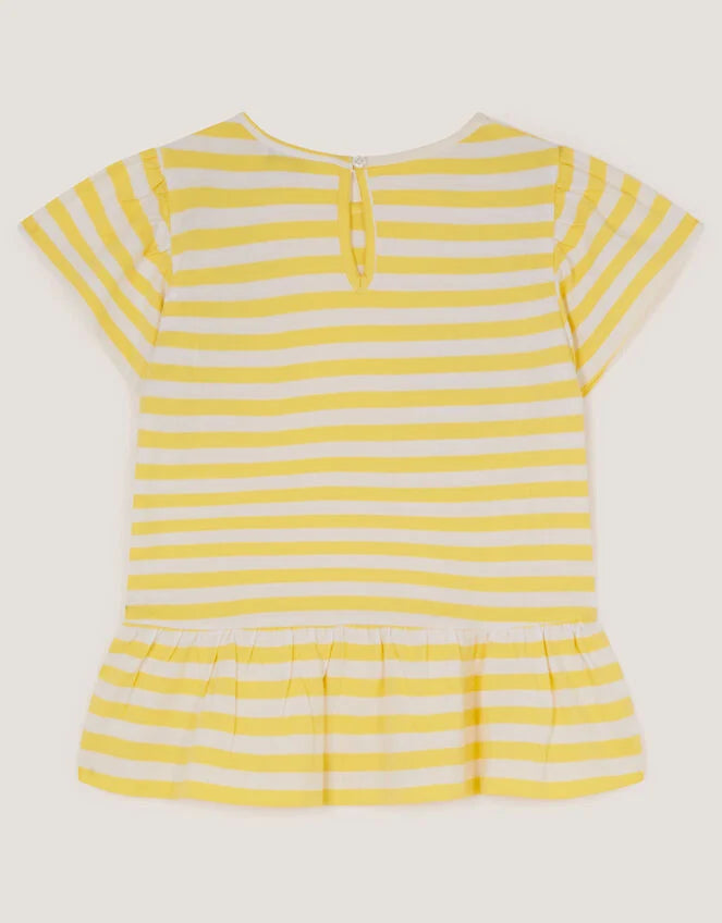 MAJICA - AMALFI LEMON SEQUIN TSHIR