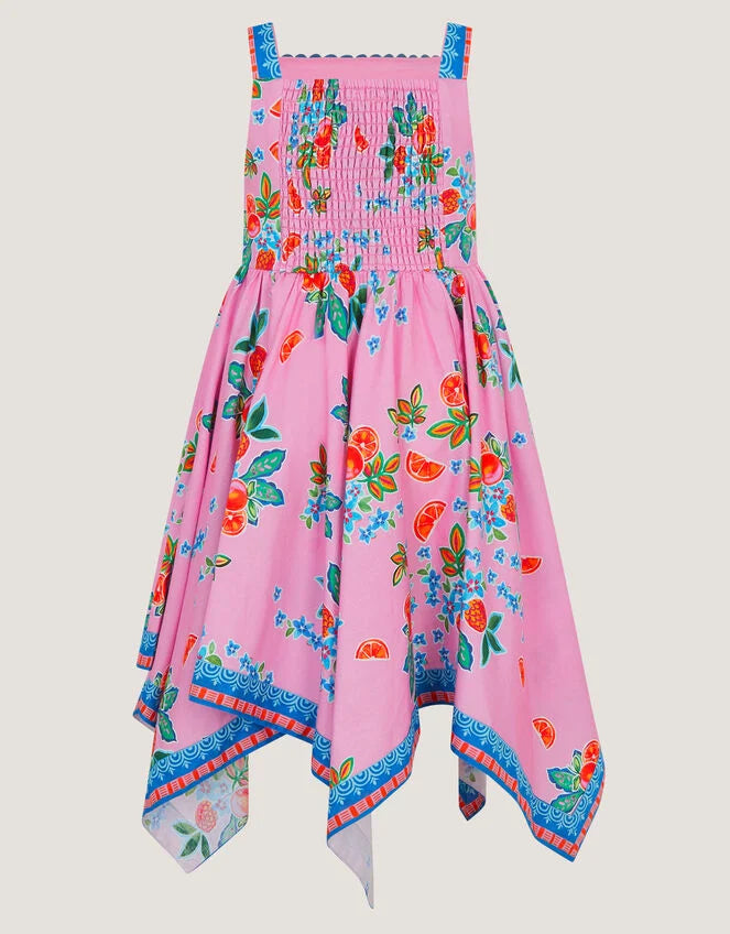 HALJINA - ORIANA SCARF HANKY DRESS